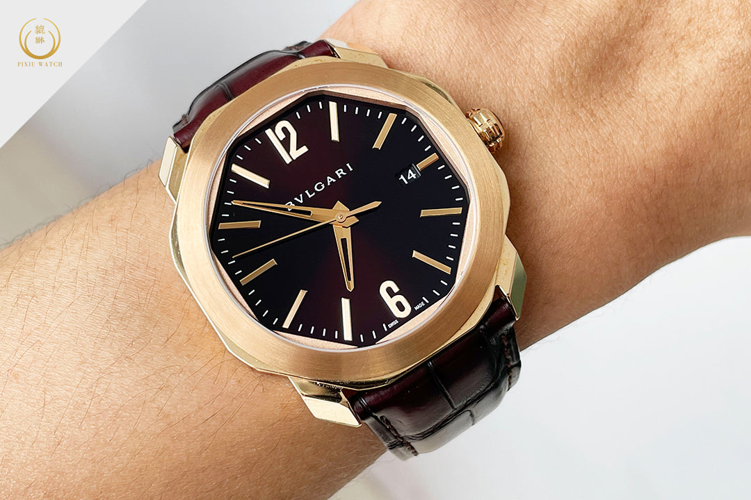 Blvgari Octo Roma 18kt Rose Gold