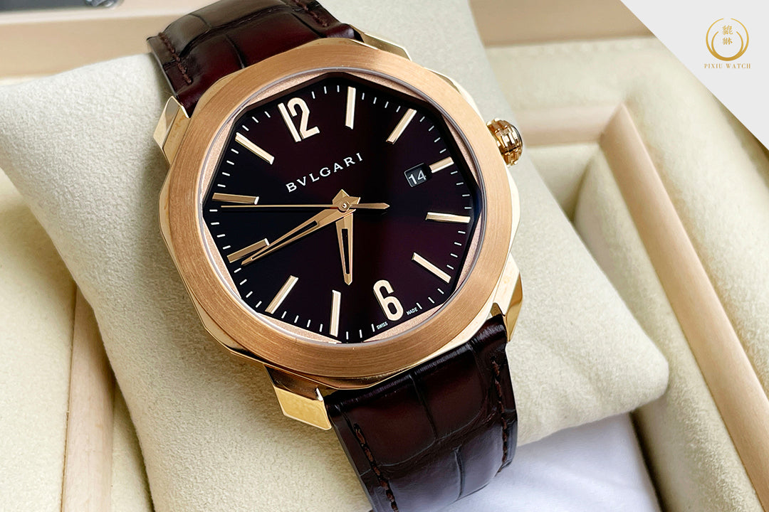 Blvgari Octo Roma 18kt Rose Gold