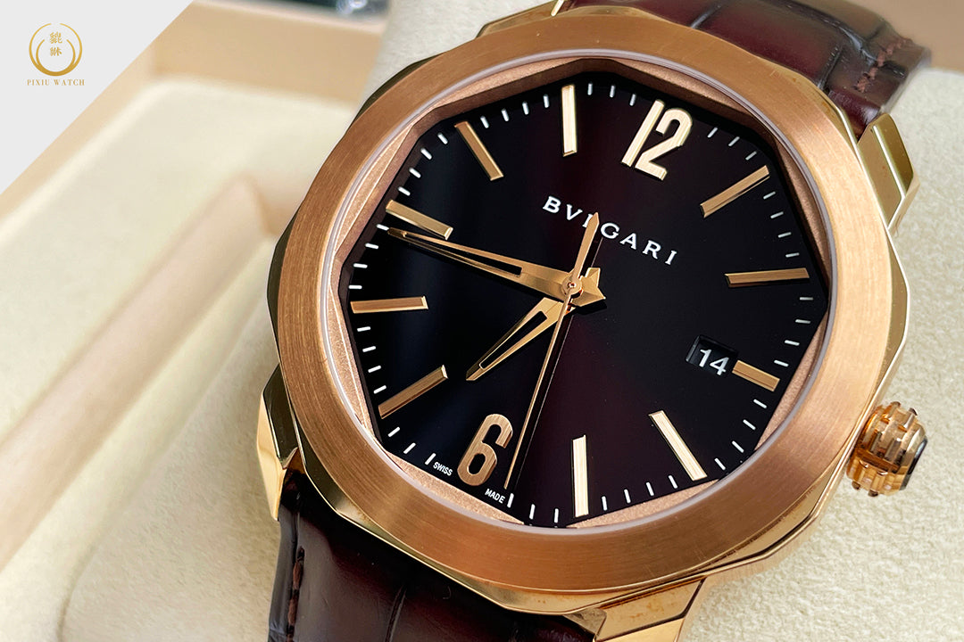 Blvgari Octo Roma 18kt Rose Gold