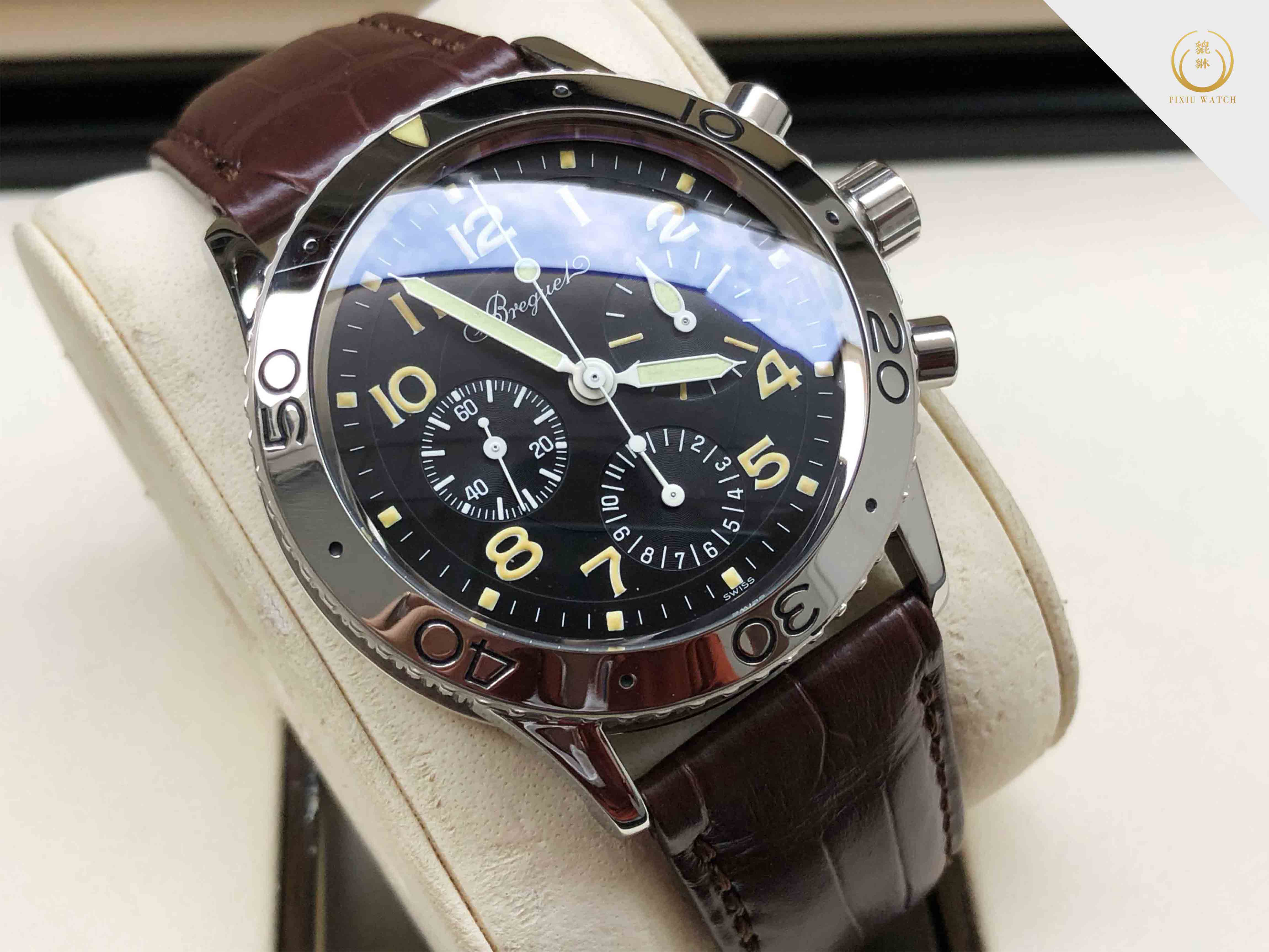 Breguet Type XX Transatlantique Steel