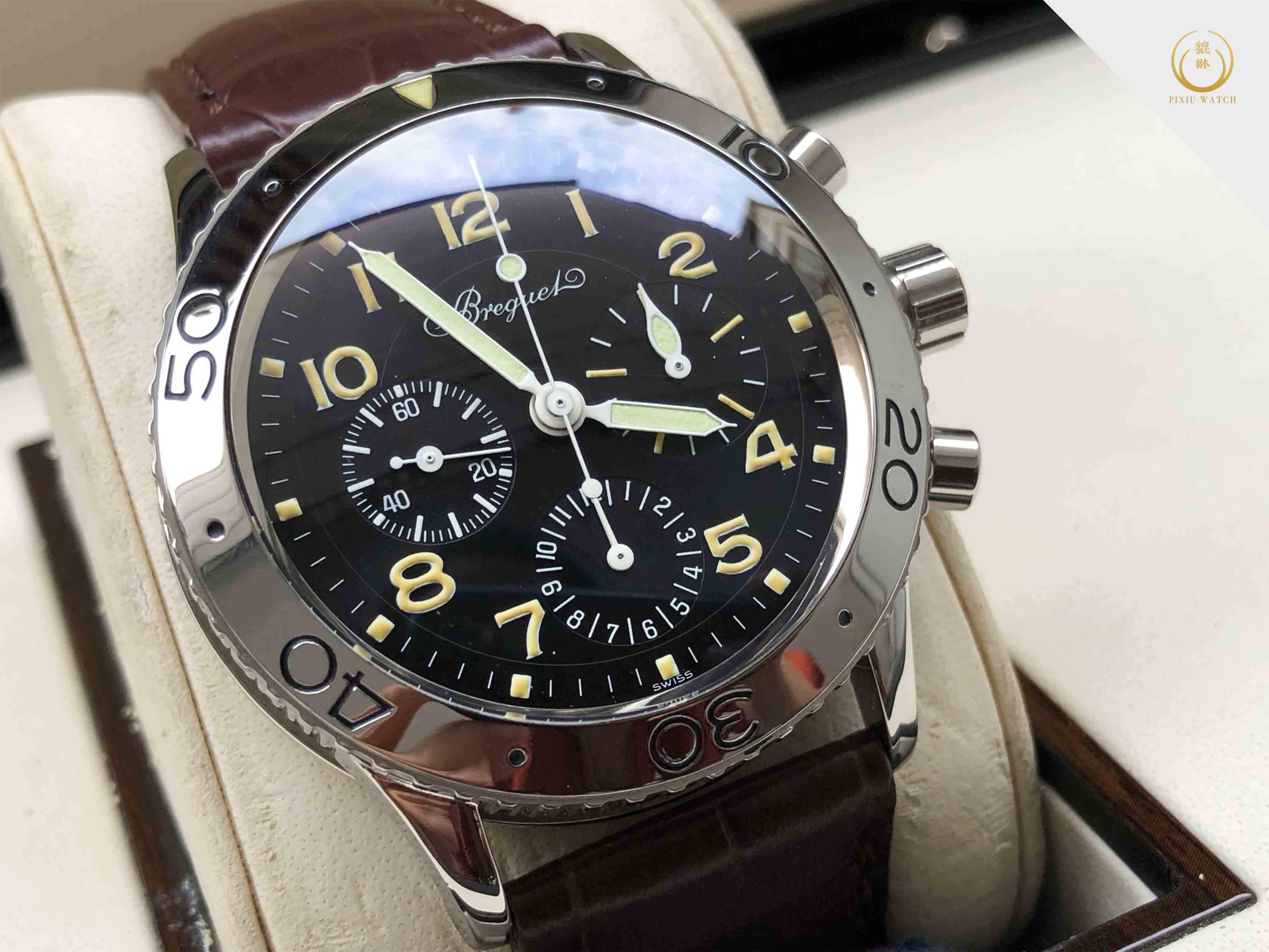 Breguet Type XX Transatlantique Steel