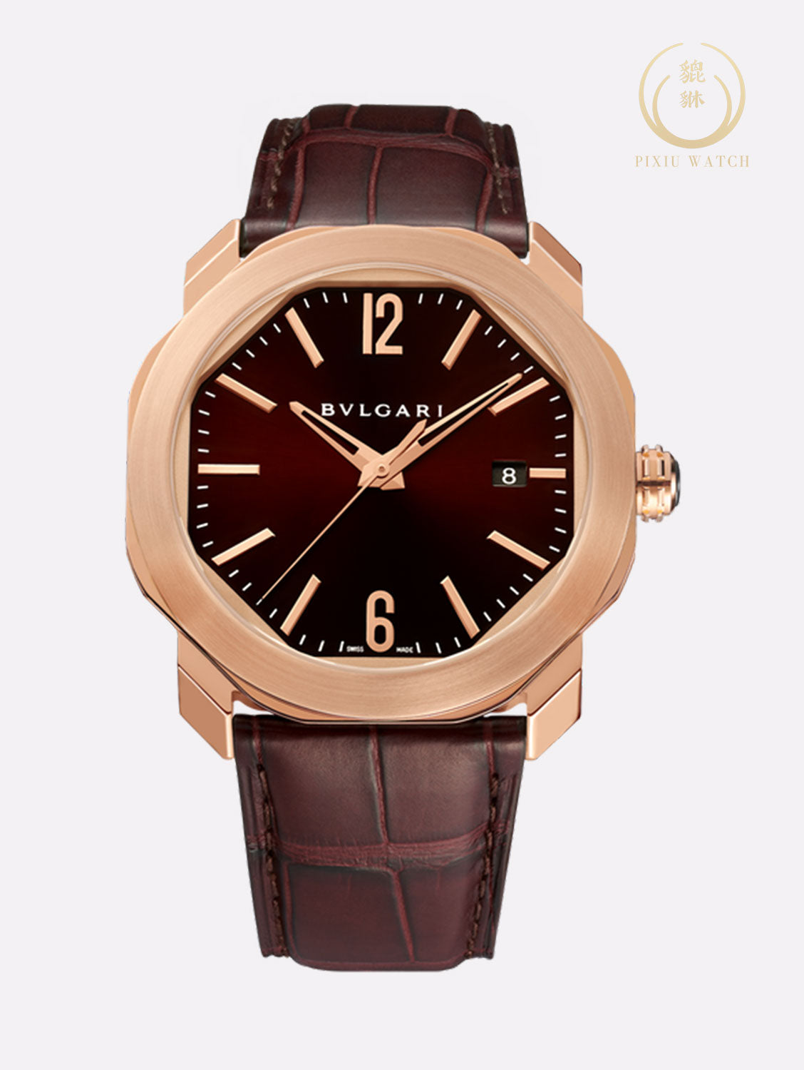 Blvgari Octo Roma 18kt Rose Gold