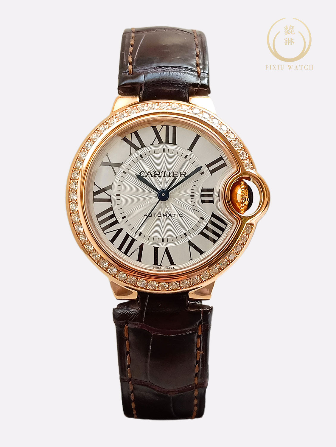 Cartier Ballon Bleu Diamond 18K Rose Gold