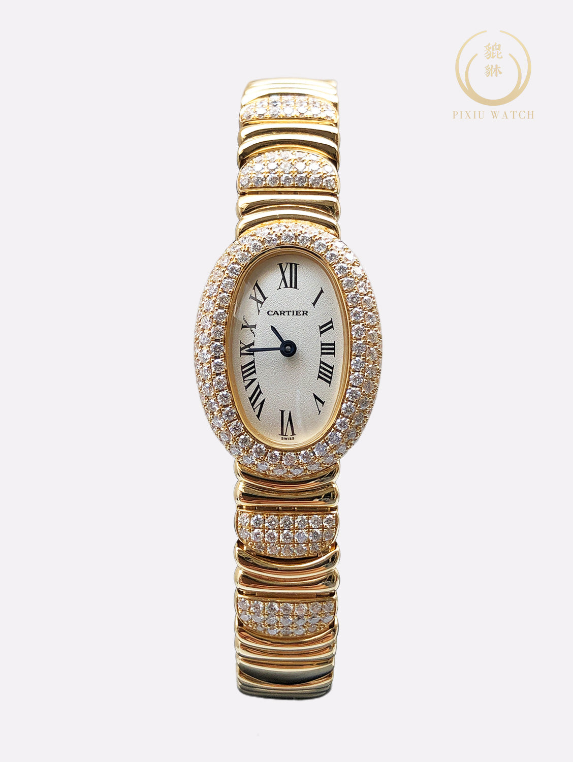 Cartier Baignoire Mini 18K Yellow Gold (Ref. 2368)