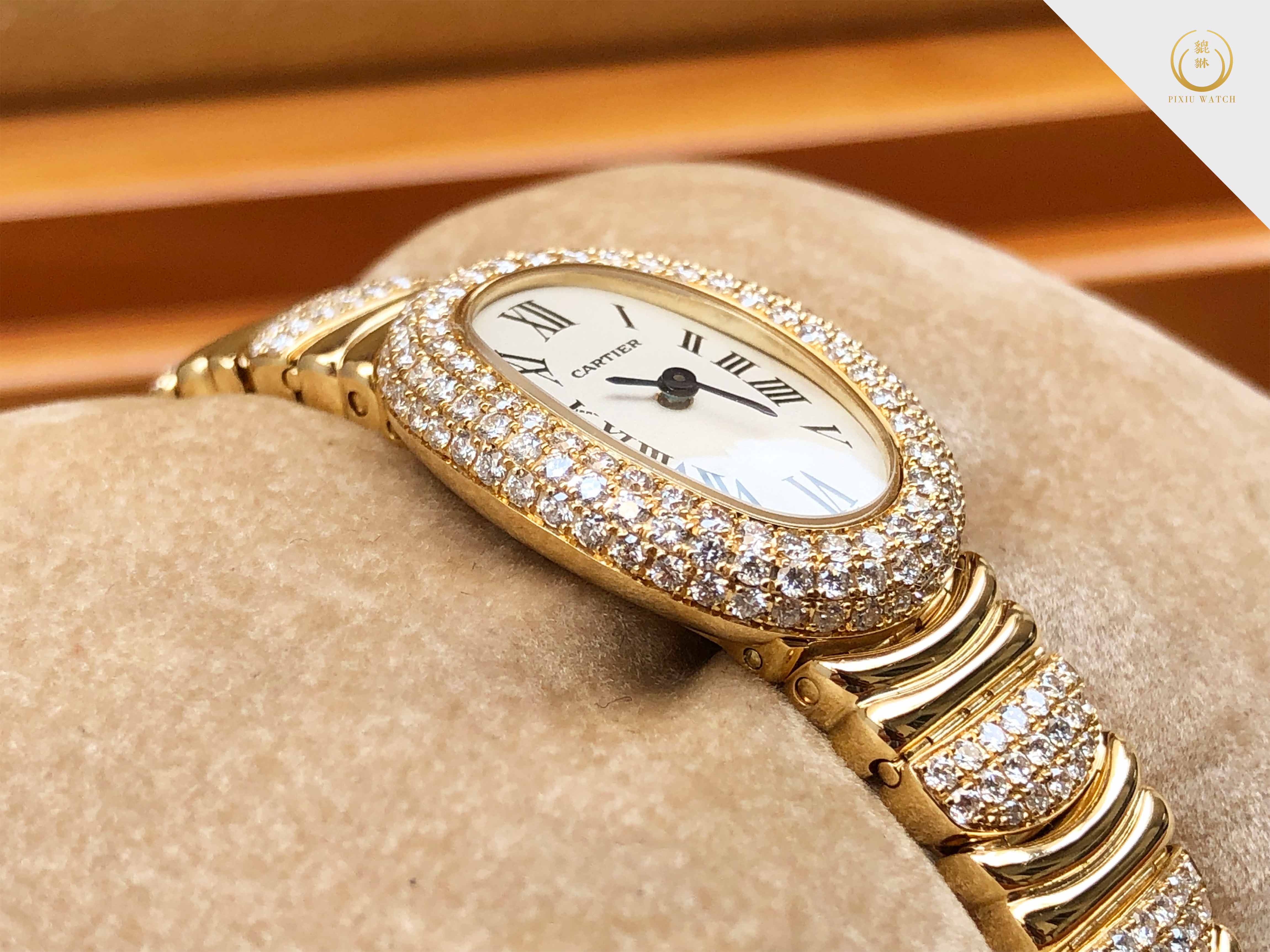 Cartier Baignoire Mini 18K Yellow Gold (Ref. 2368)