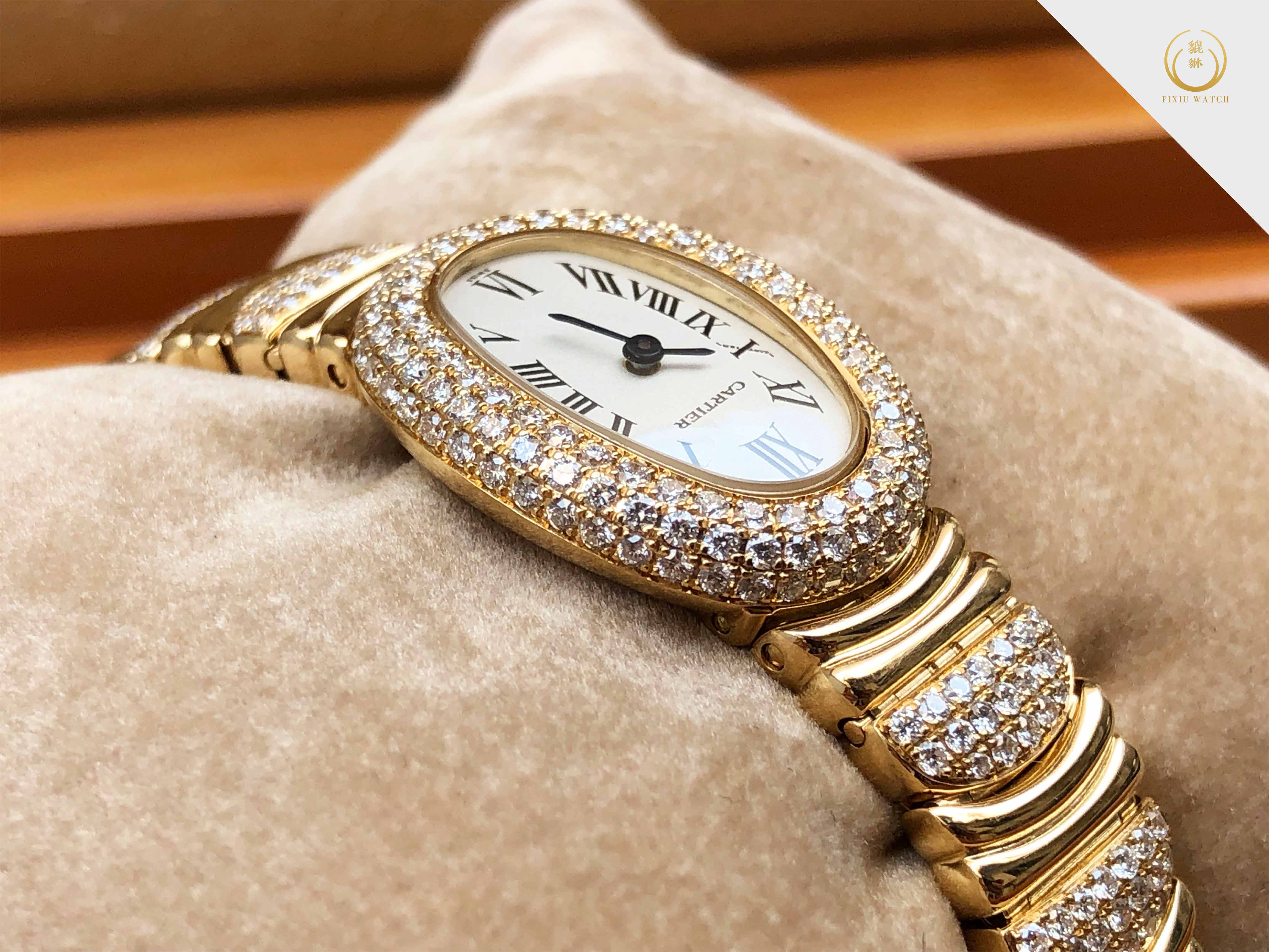 Cartier Baignoire Mini 18K Yellow Gold (Ref. 2368)