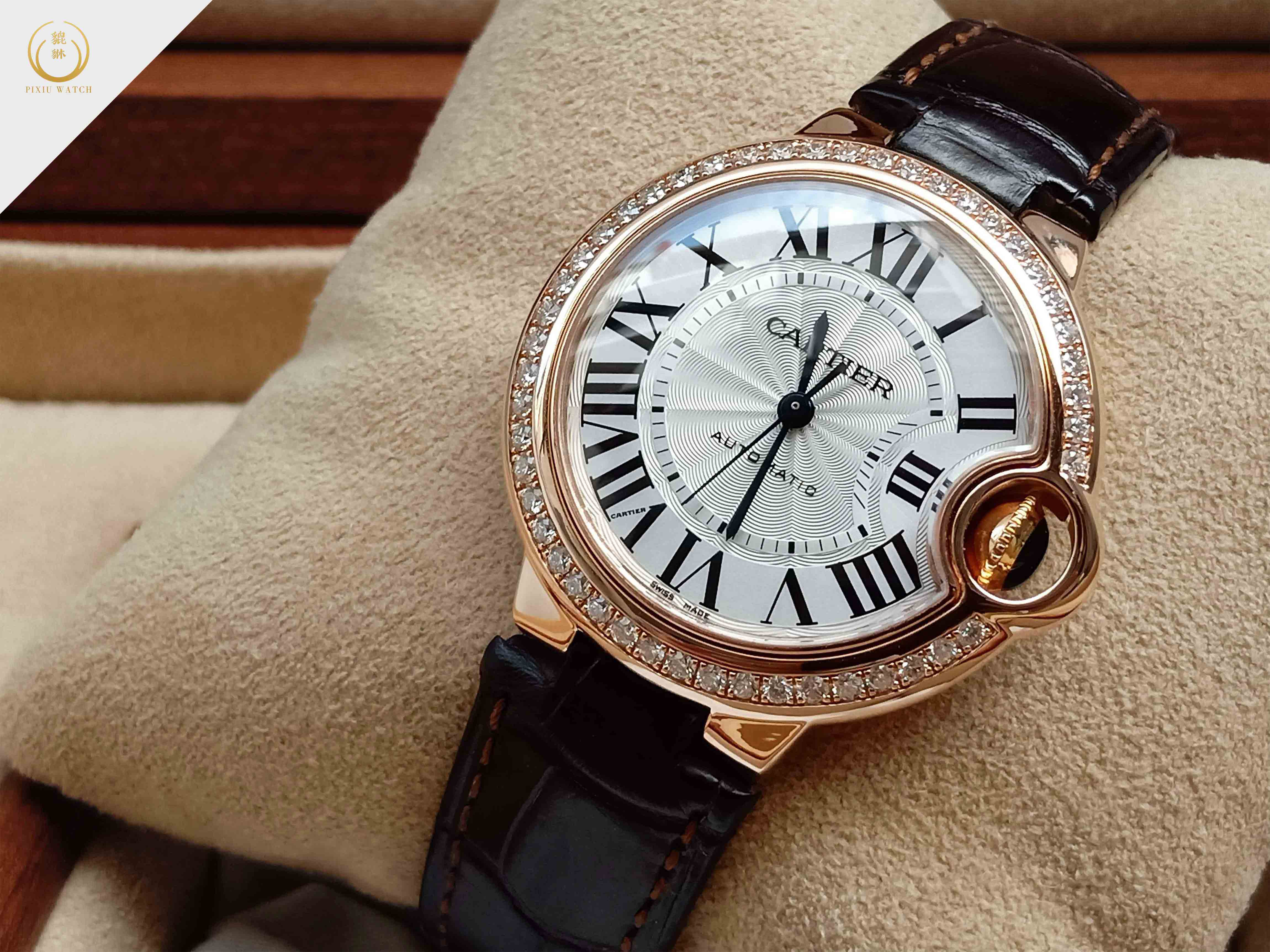 Cartier Ballon Bleu Diamond 18K Rose Gold