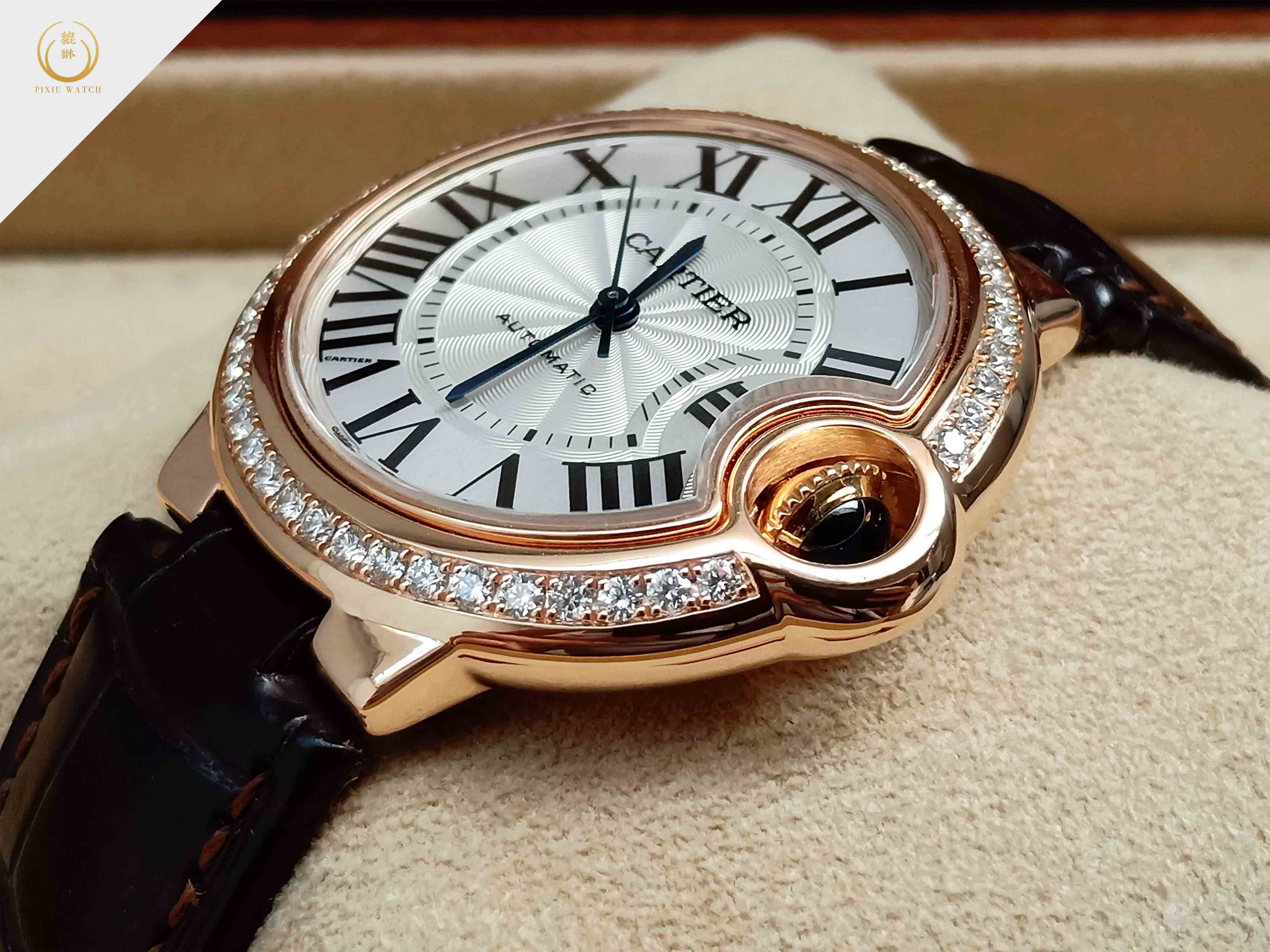Cartier Ballon Bleu Diamond 18K Rose Gold