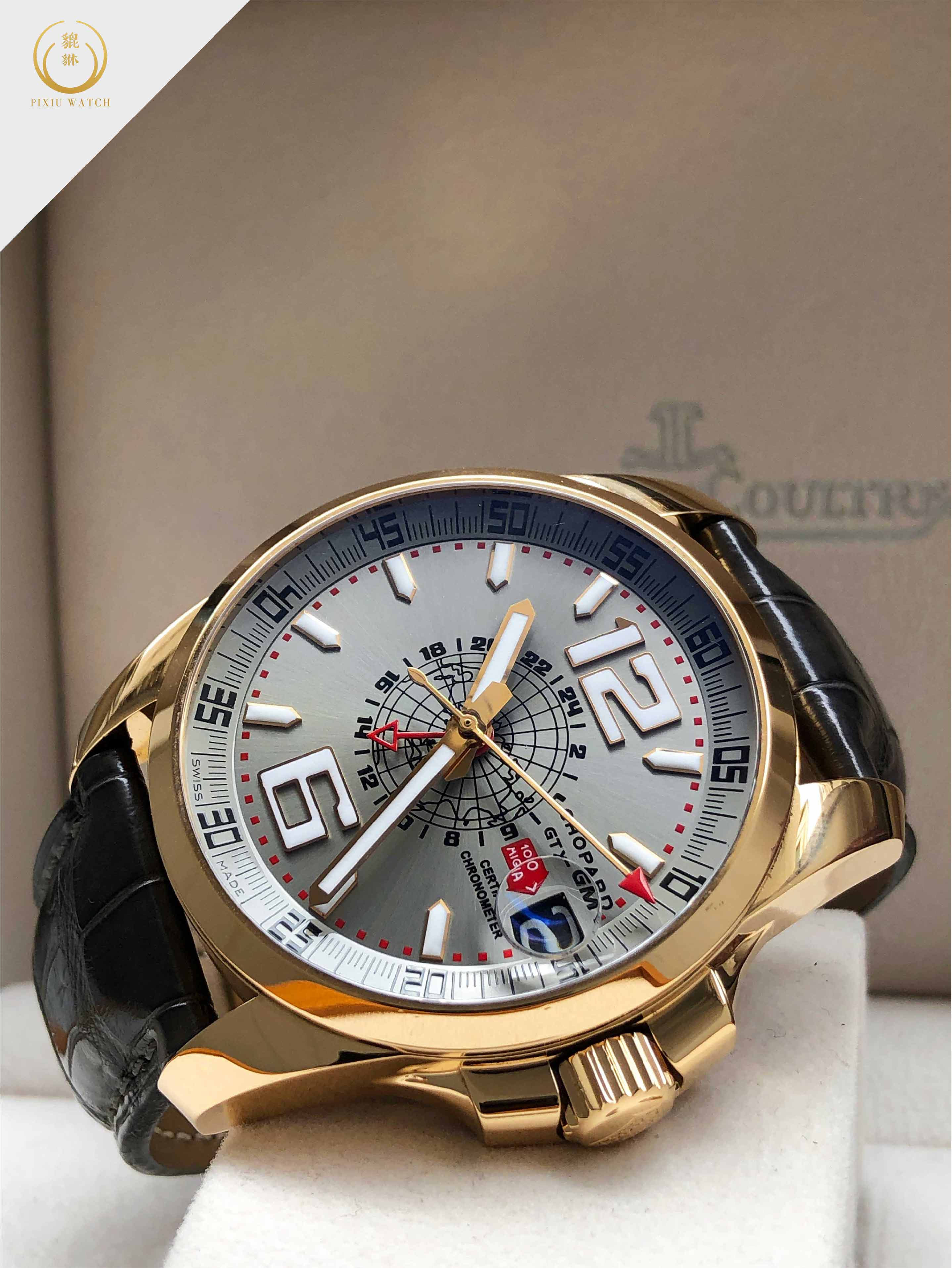 Chopard Mille Miglia GT XL GMT 18K Rose Gold (Ref. 161277-5001)