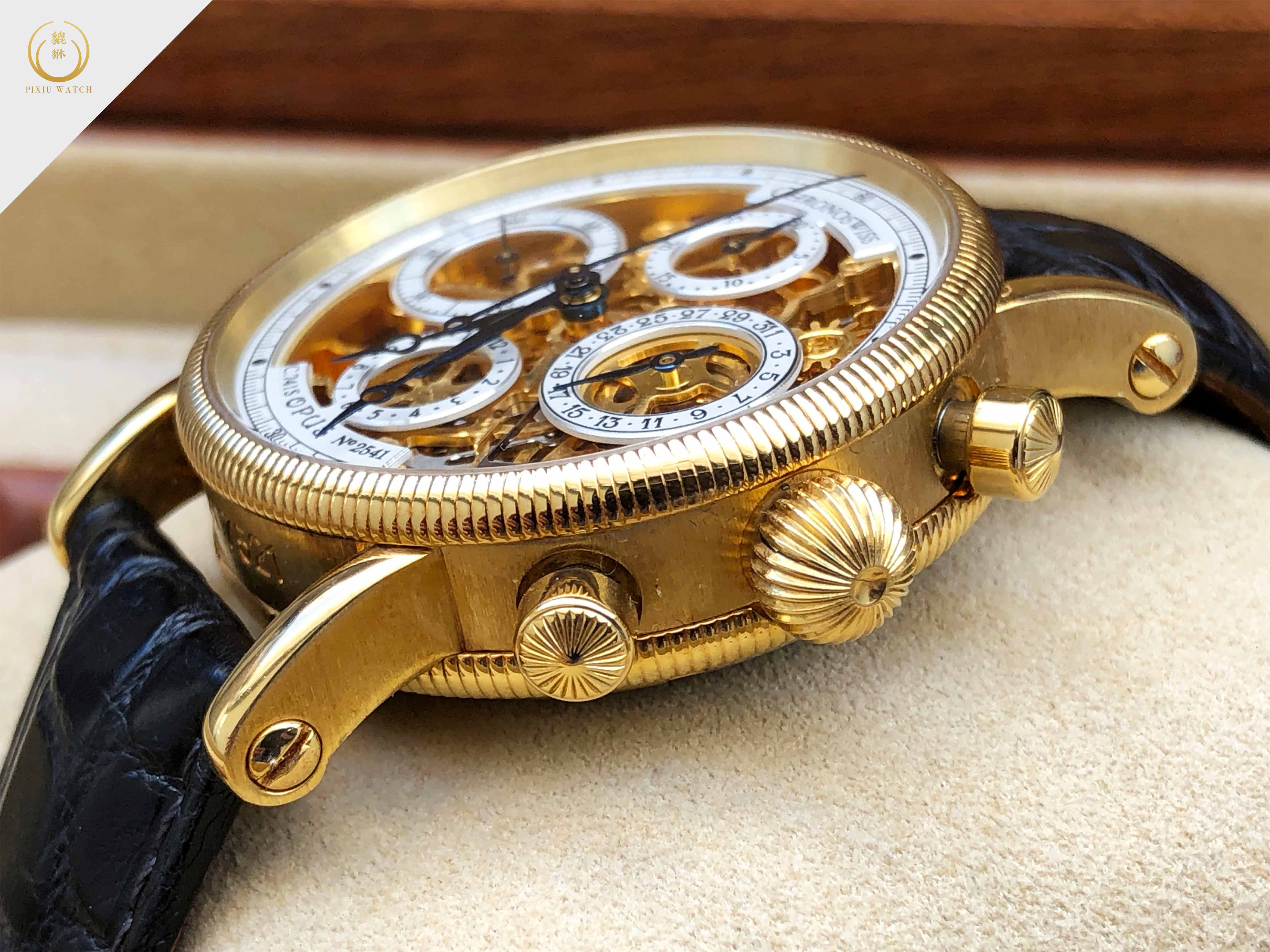 Chronoswiss Opus Chronograph Skeleton 18K Yellow Gold