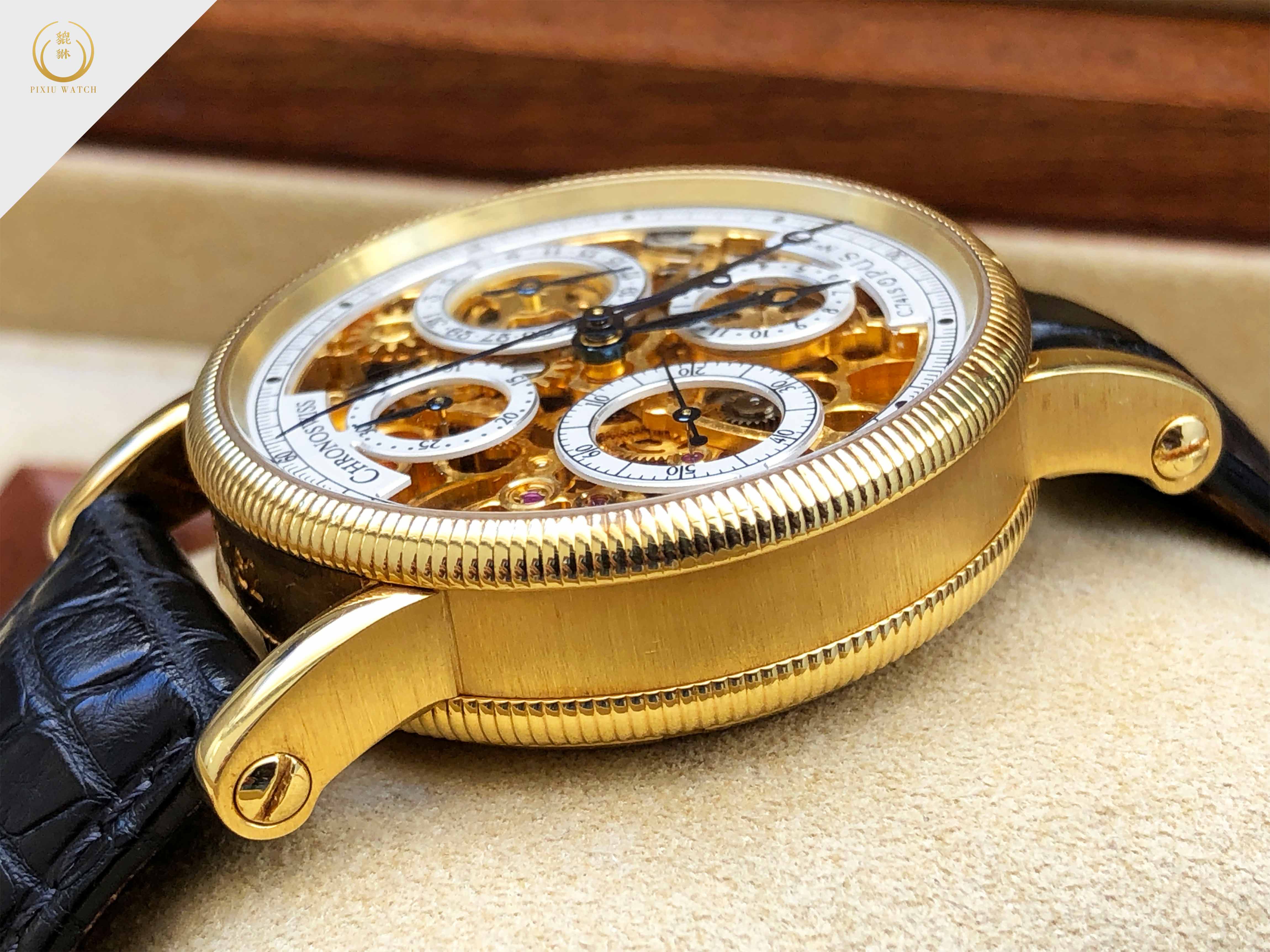 Chronoswiss Opus Chronograph Skeleton 18K Yellow Gold