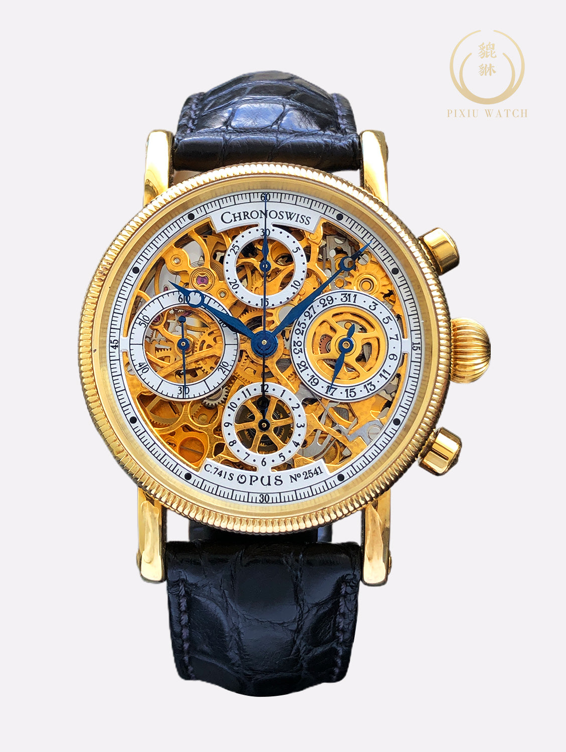 Chronoswiss Opus Chronograph Skeleton 18K Yellow Gold