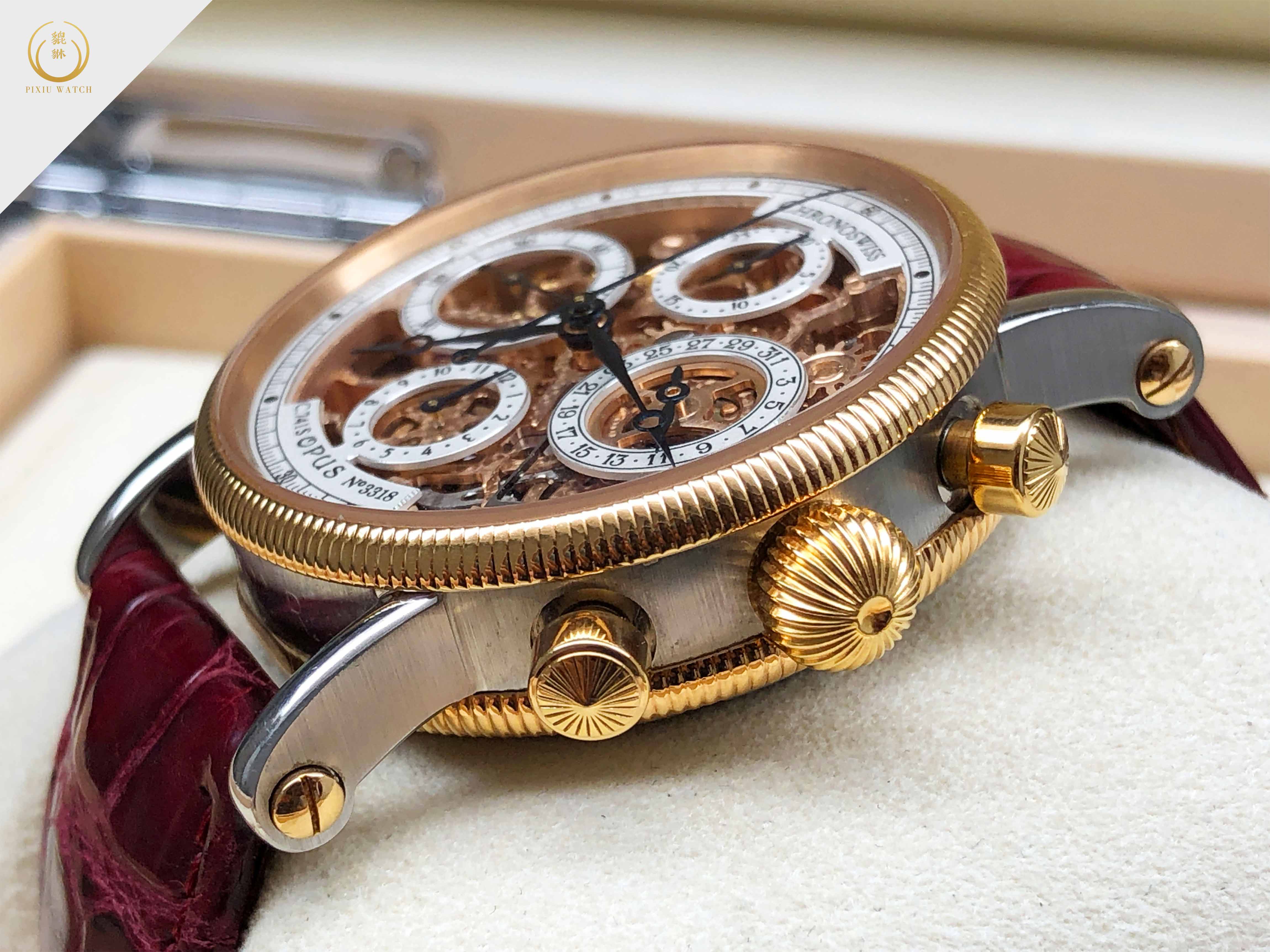 Chronoswiss Opus Chronograph Skeleton Two Tone