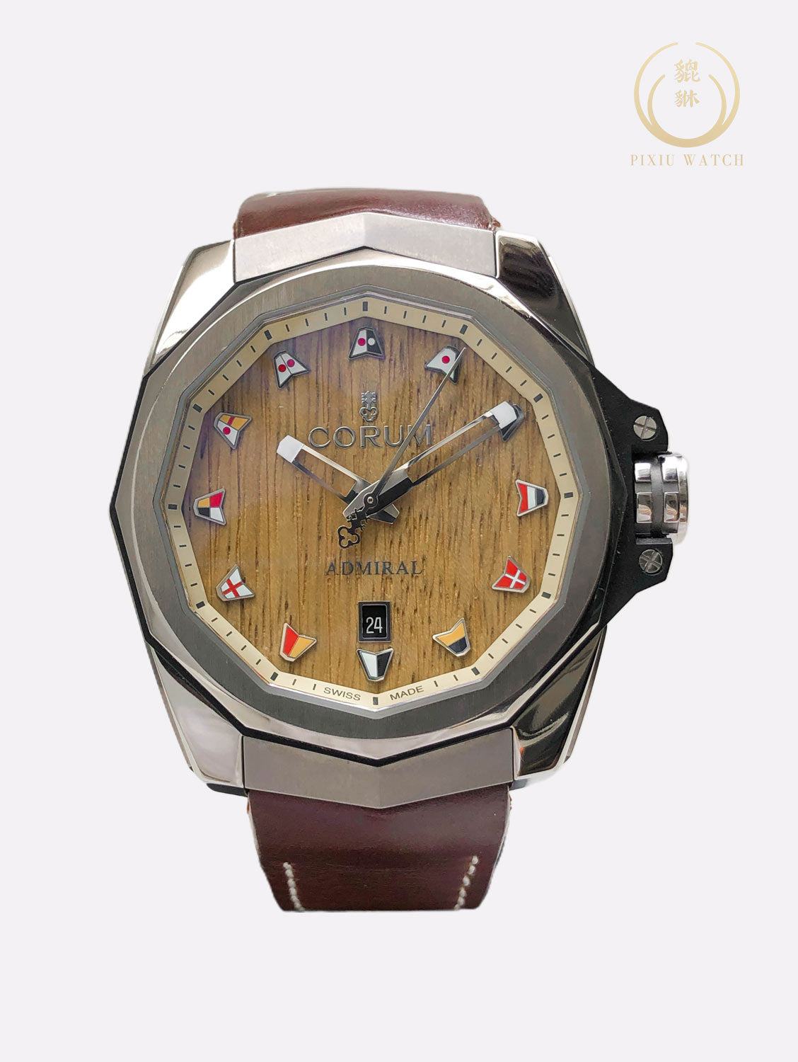 Corum Admiral Wood Dial