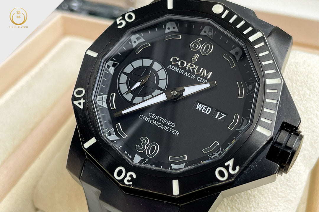 Corum Admiral’s Cup “Deep Hull” Titanium Limited 355 Pcs.