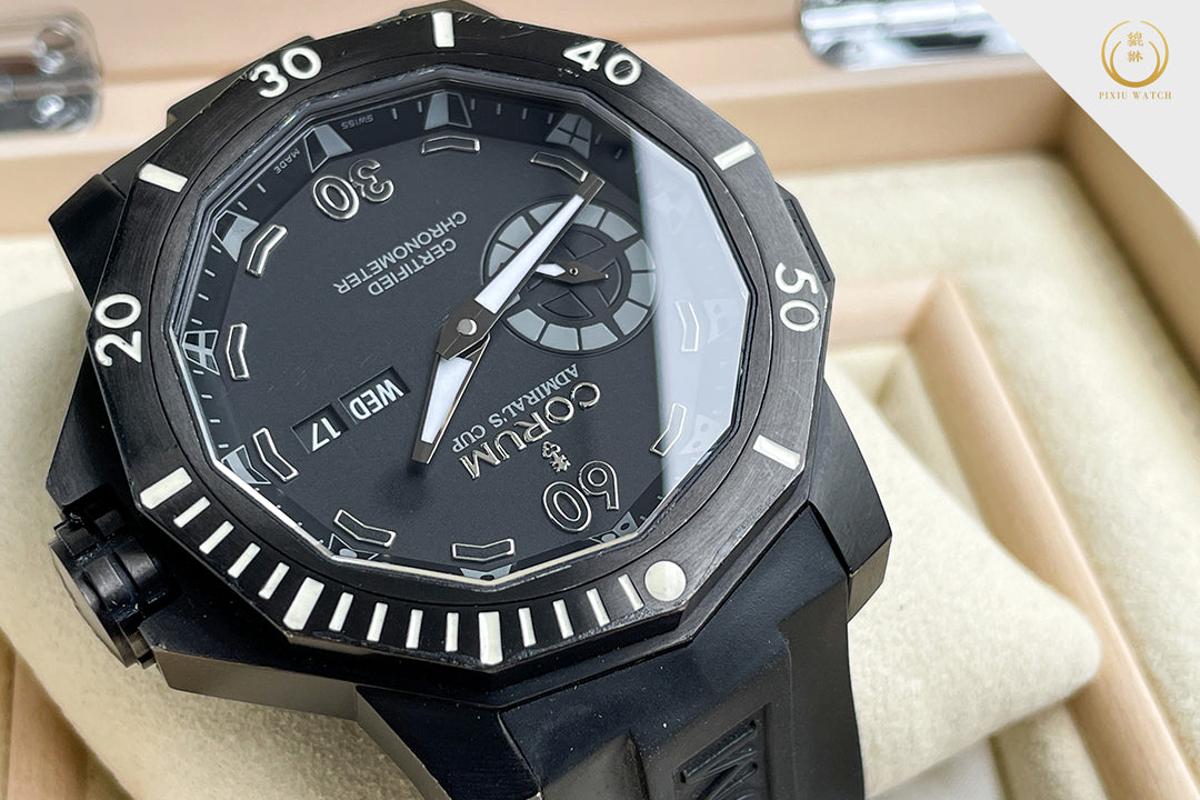 Corum Admiral’s Cup “Deep Hull” Titanium Limited 355 Pcs.
