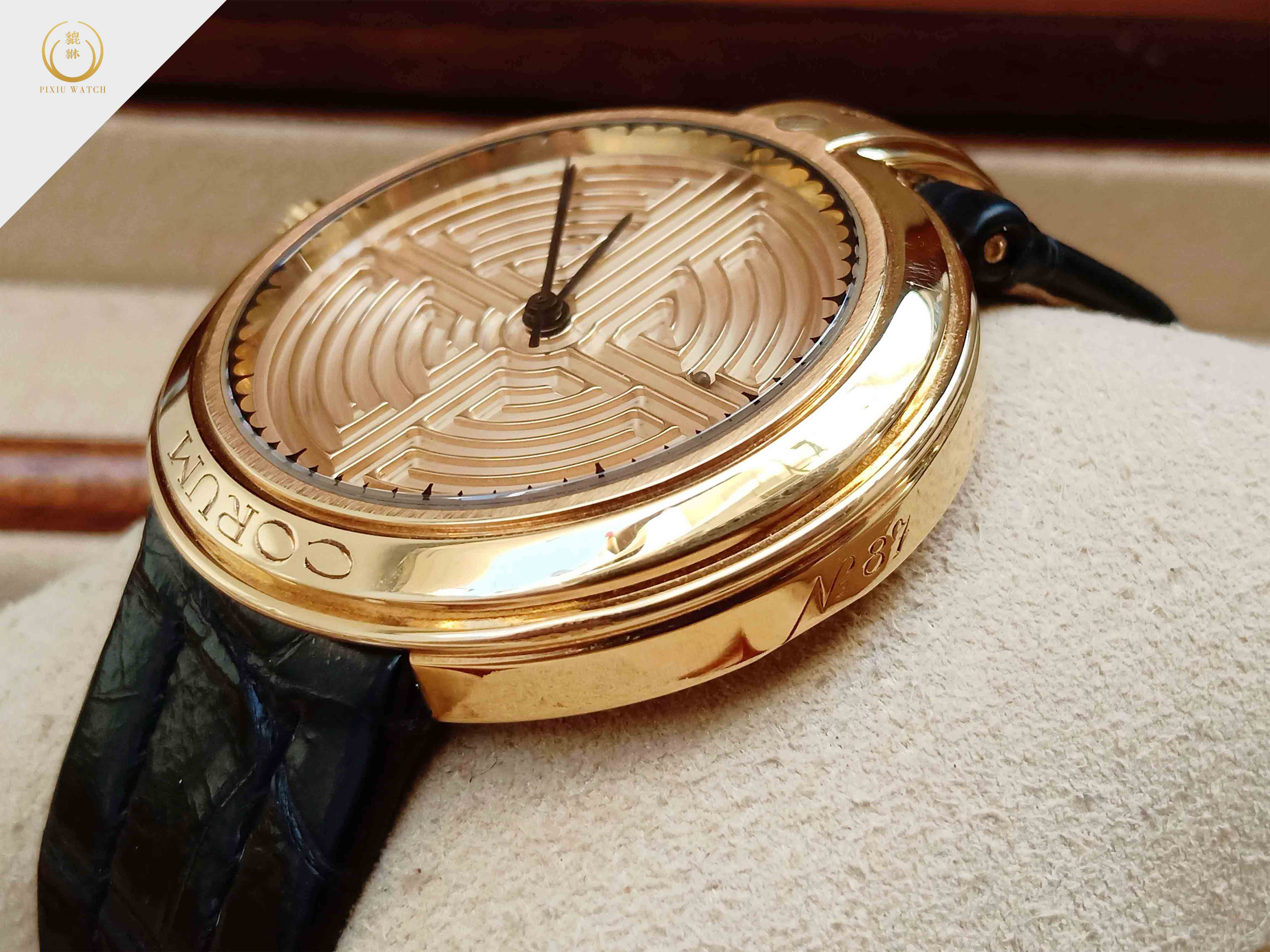 Corum Labyrinthos 18K Yellow Gold