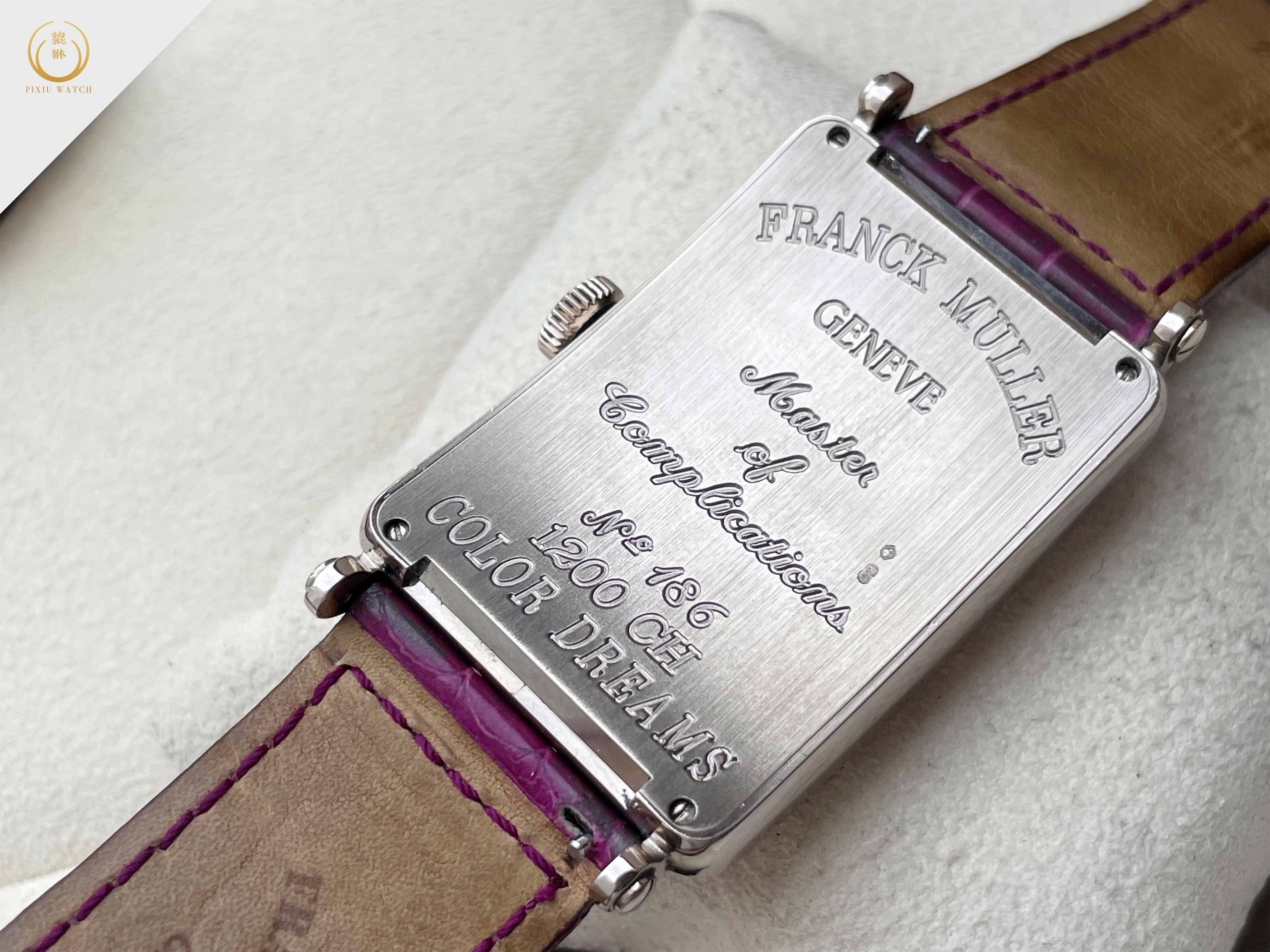Franck Muller Long Island Crazy Hours 18K White Gold