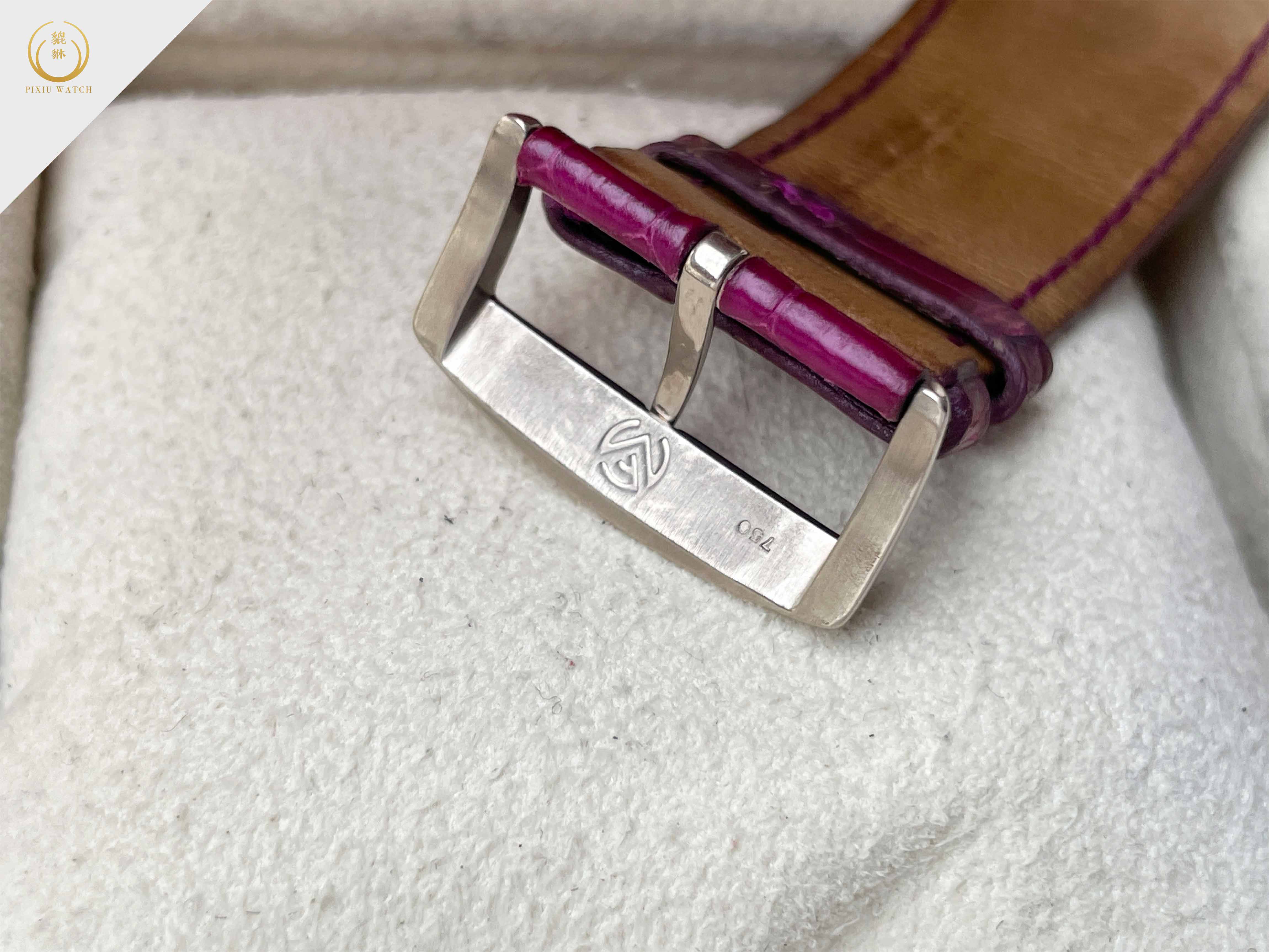 Franck Muller Long Island Crazy Hours 18K White Gold
