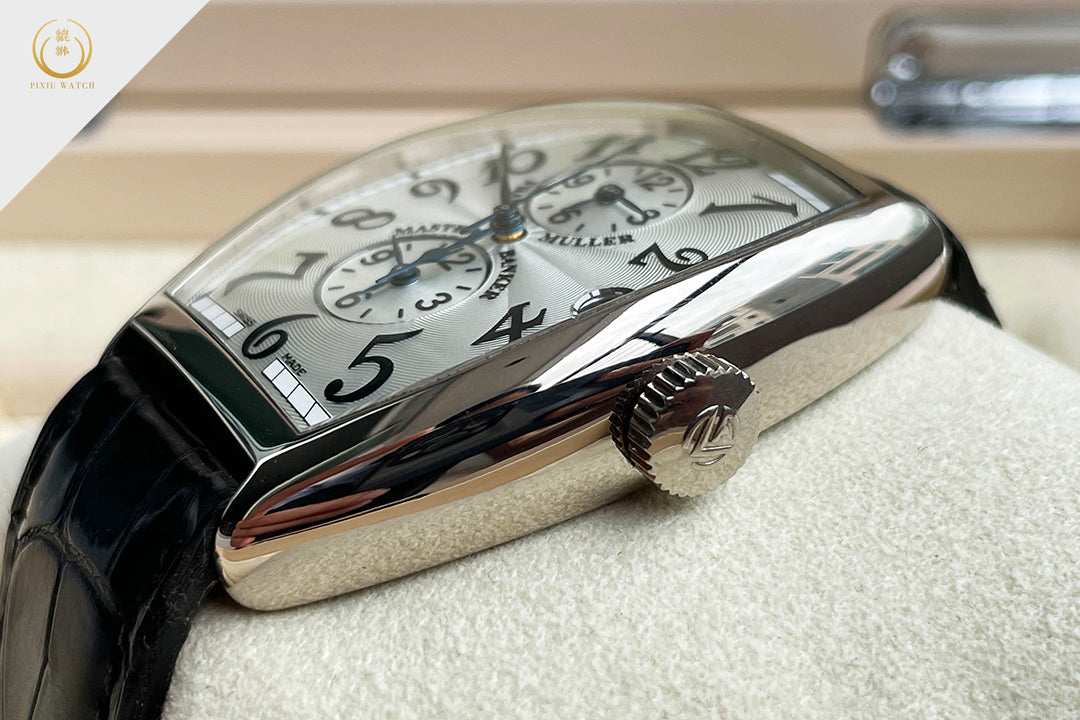 Franck Muller Master Banker Triple Time Zone White Gold