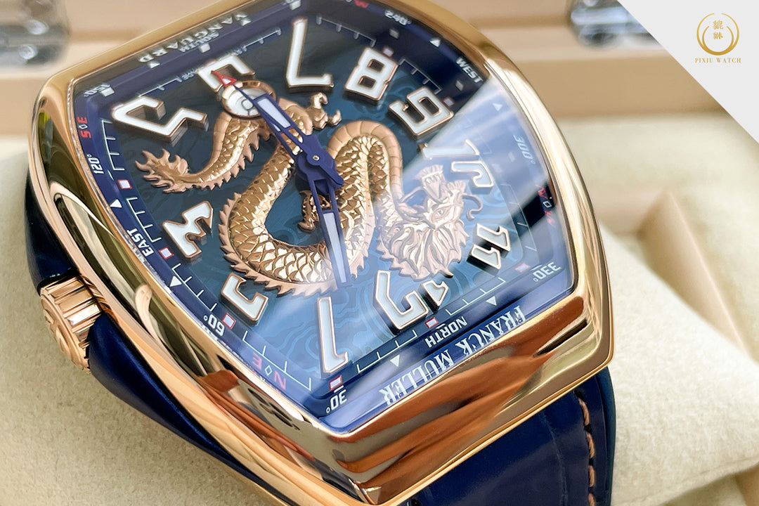 “Brand New” Franck Muller Vanguard Dragon King Rose Gold Limited