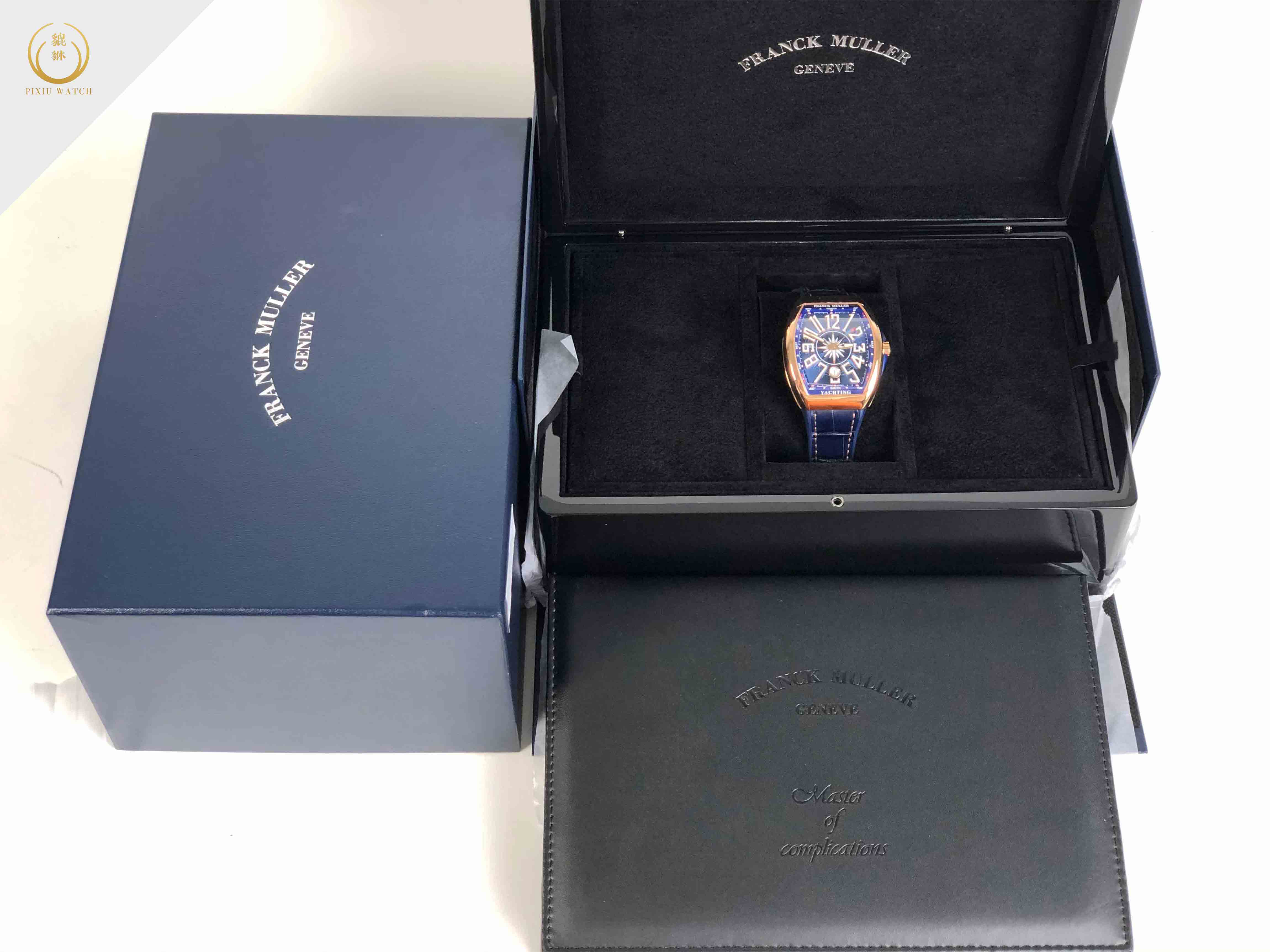 Franck Muller Vanguard Yachting Rose Gold.
