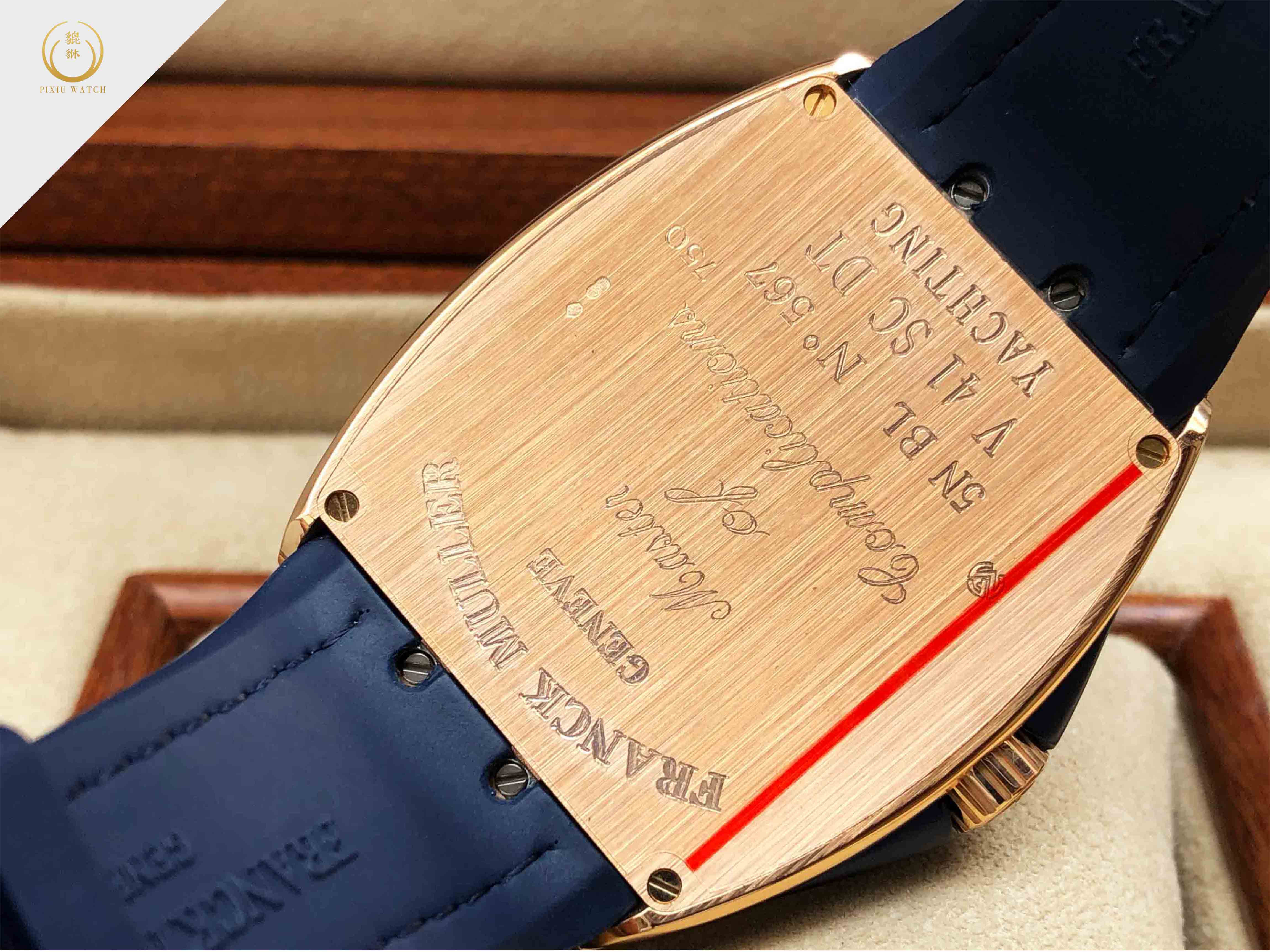 Franck Muller Vanguard Yachting Rose Gold.