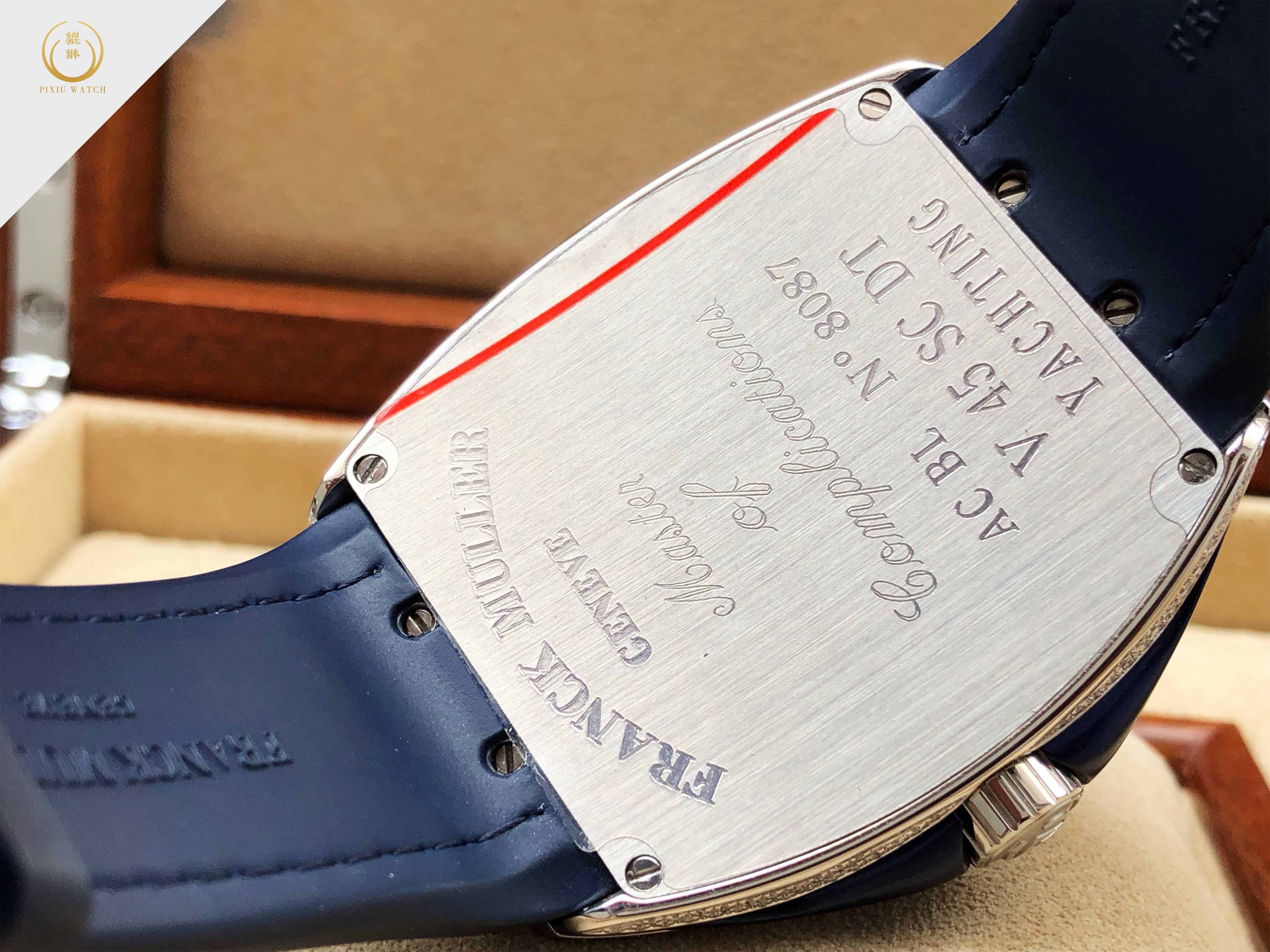 Franck Muller Yacht Navy Blue Diamond