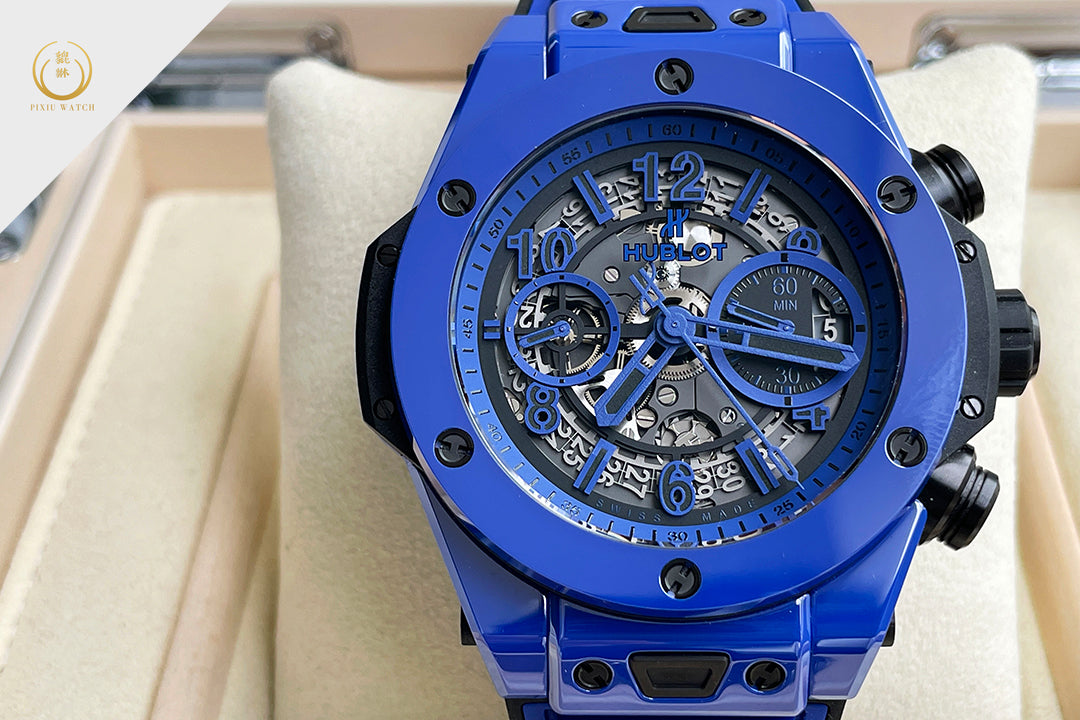 Hublot Big Bang Chronograph “Unico Blue Magic” Limited 500 Pcs.