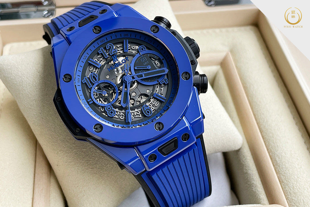 Hublot Big Bang Chronograph “Unico Blue Magic” Limited 500 Pcs.