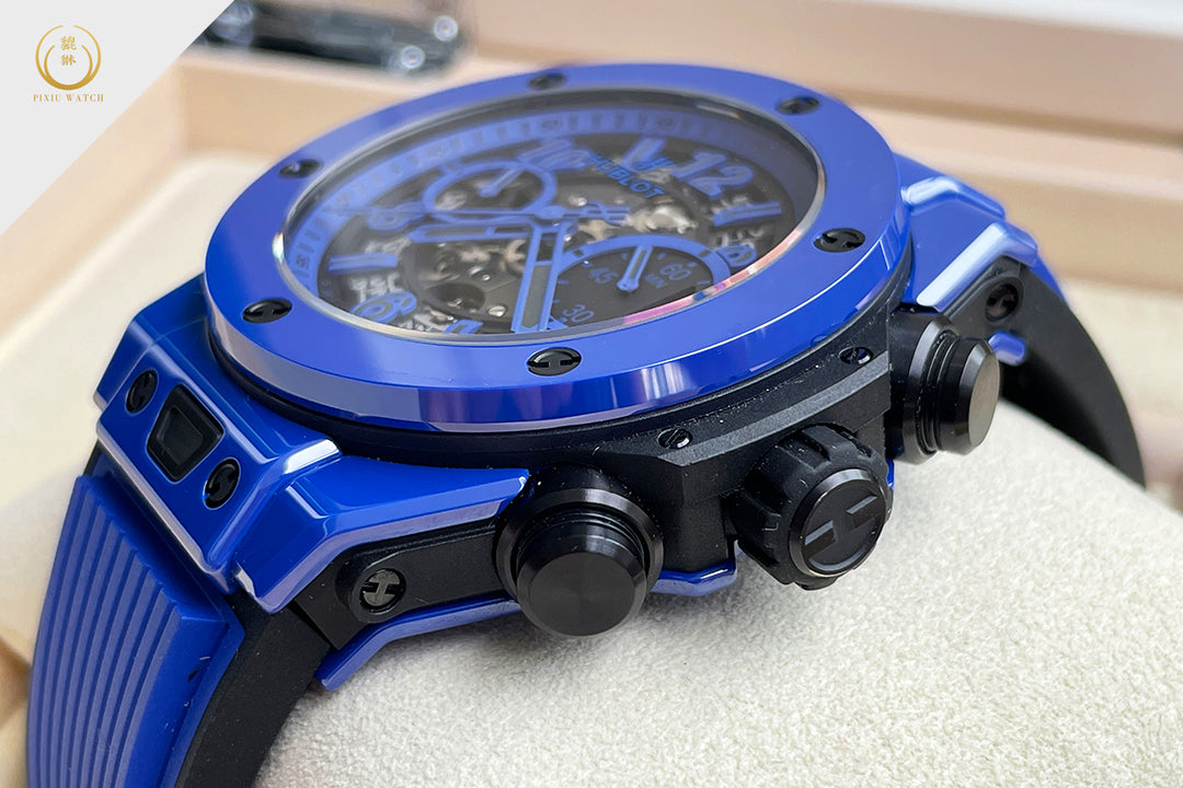 Hublot Big Bang Chronograph “Unico Blue Magic” Limited 500 Pcs.