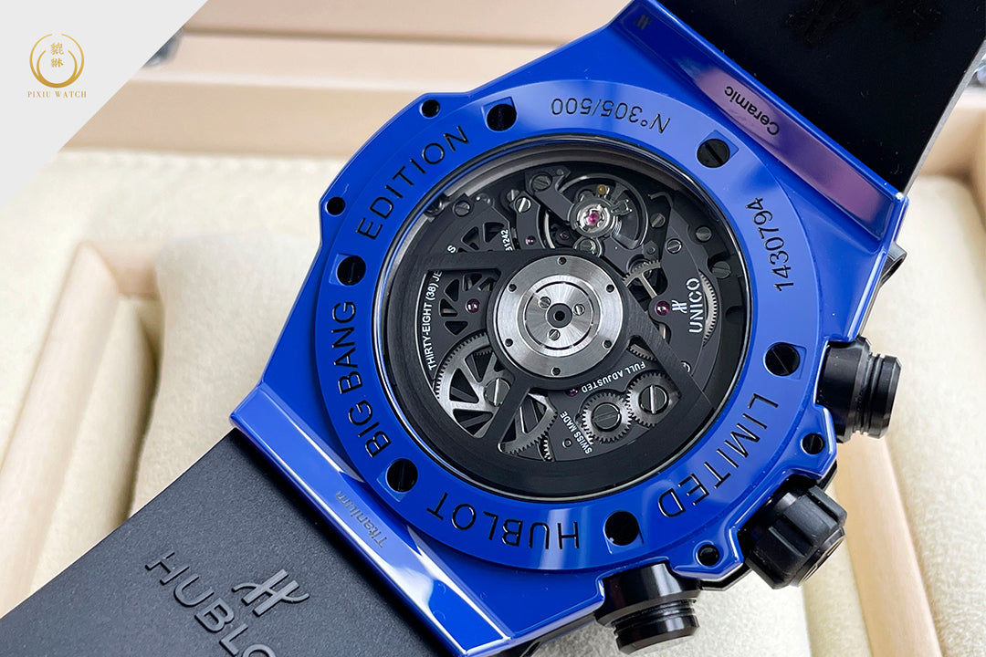 Hublot Big Bang Chronograph “Unico Blue Magic” Limited 500 Pcs.