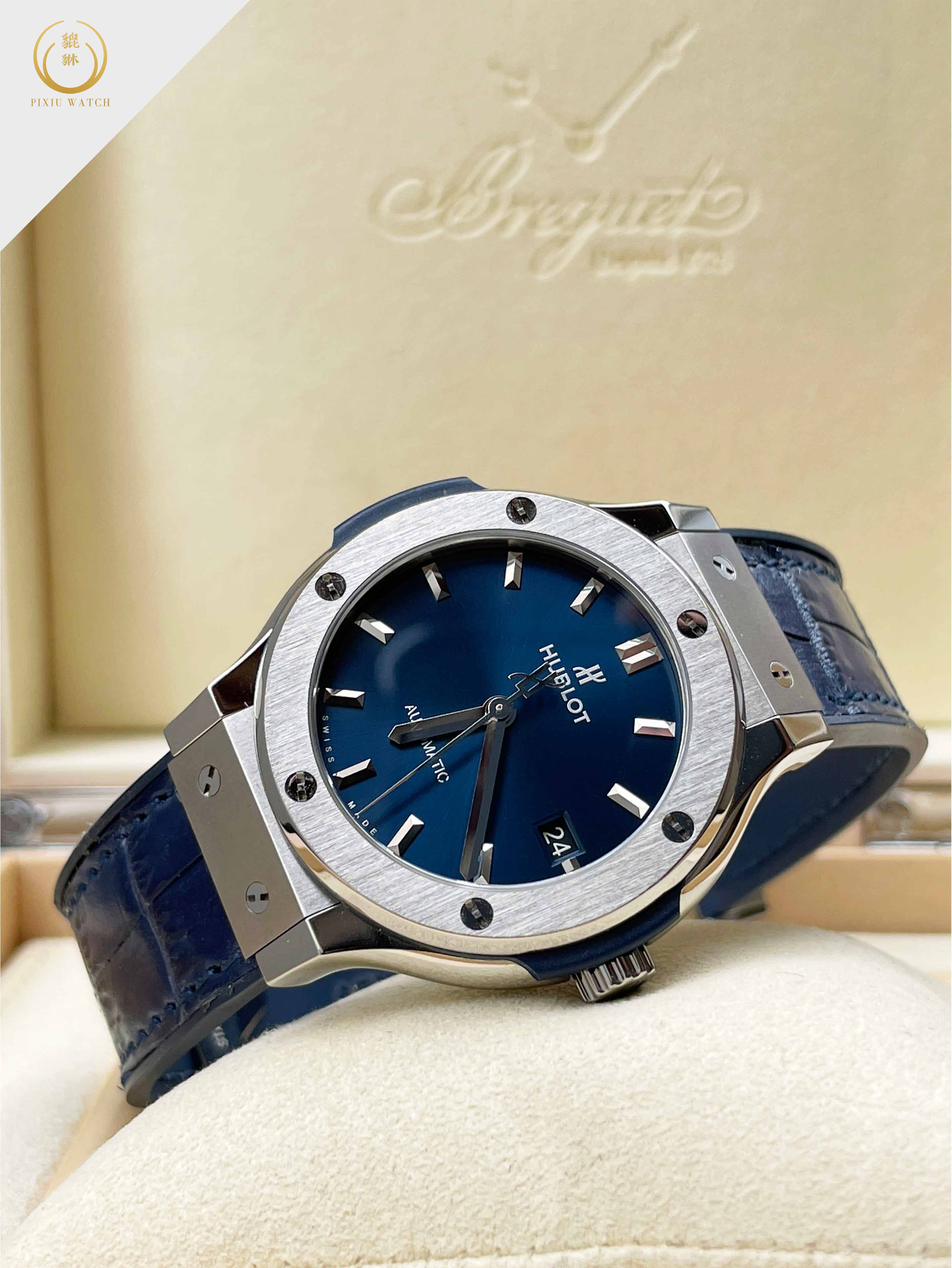 Hublot Classic Fusion Titanium Blue