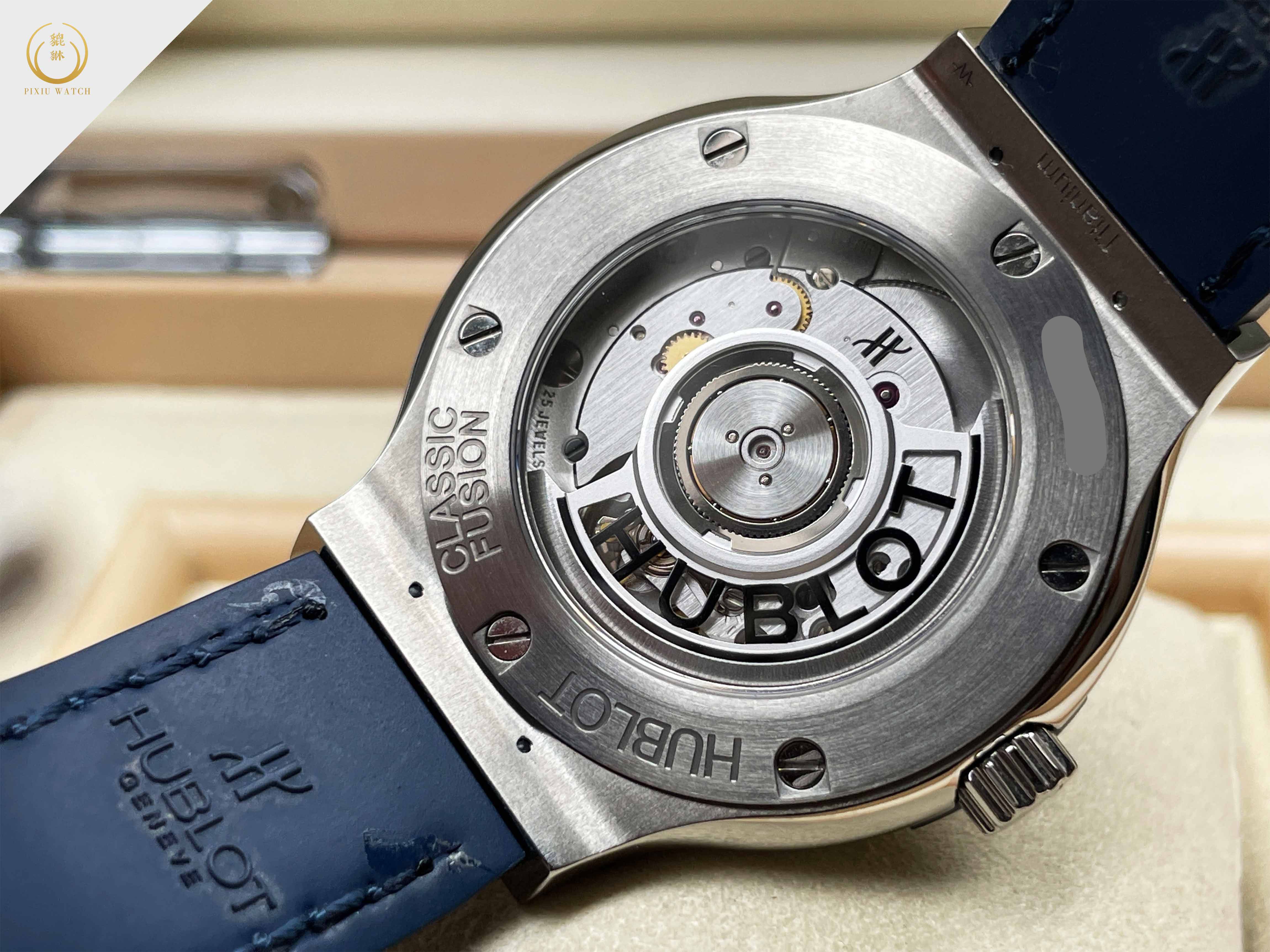 Hublot Classic Fusion Titanium Blue