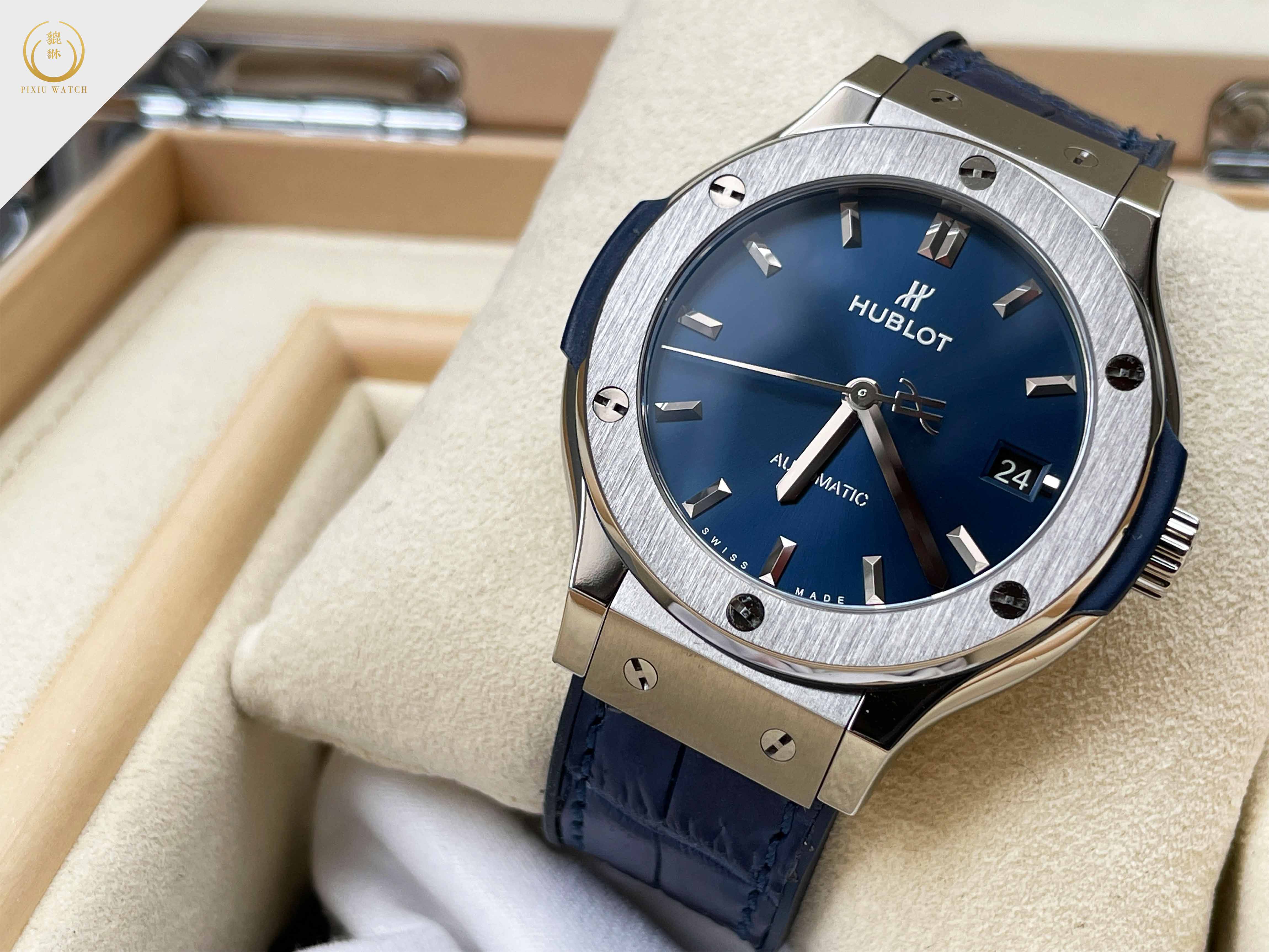 Hublot Classic Fusion Titanium Blue