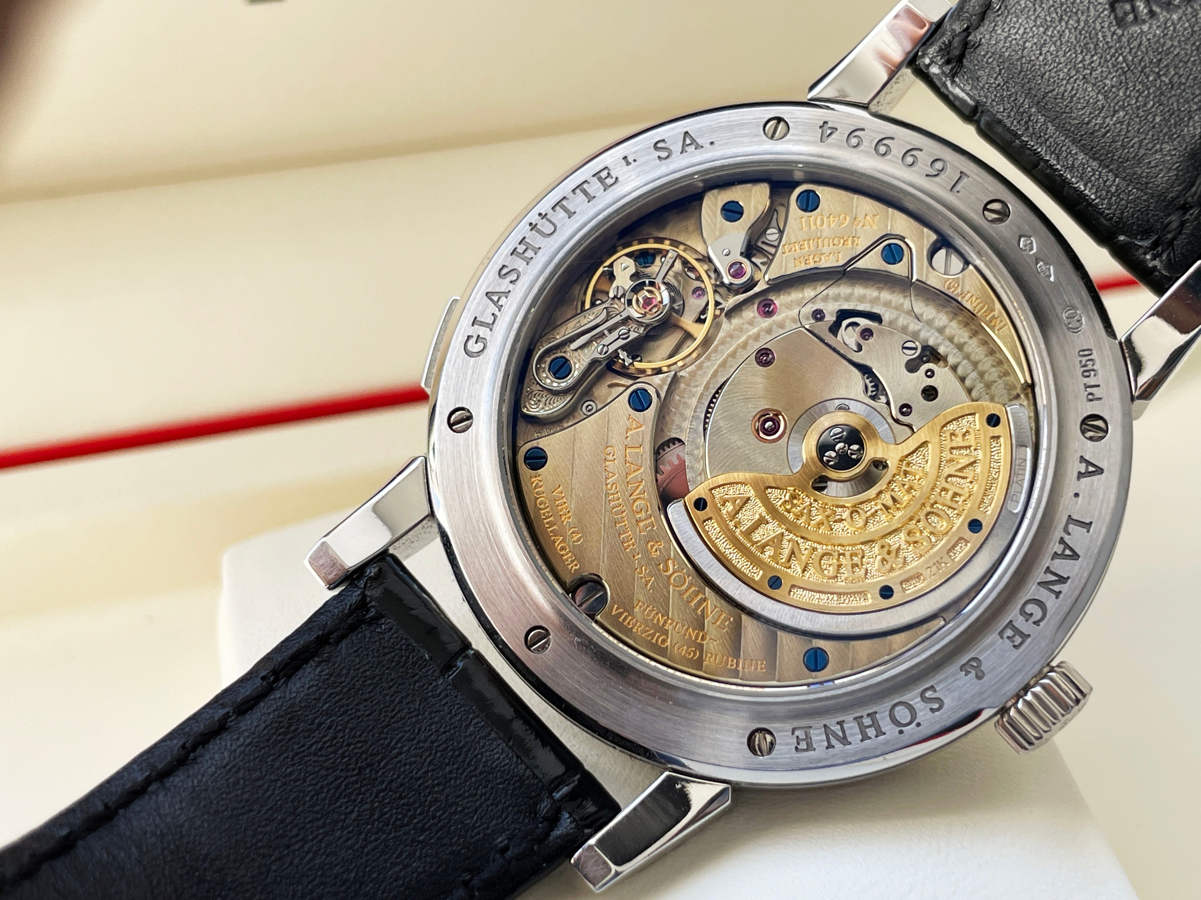 A.Lange & Sohne Sax-O-Mat Platinum