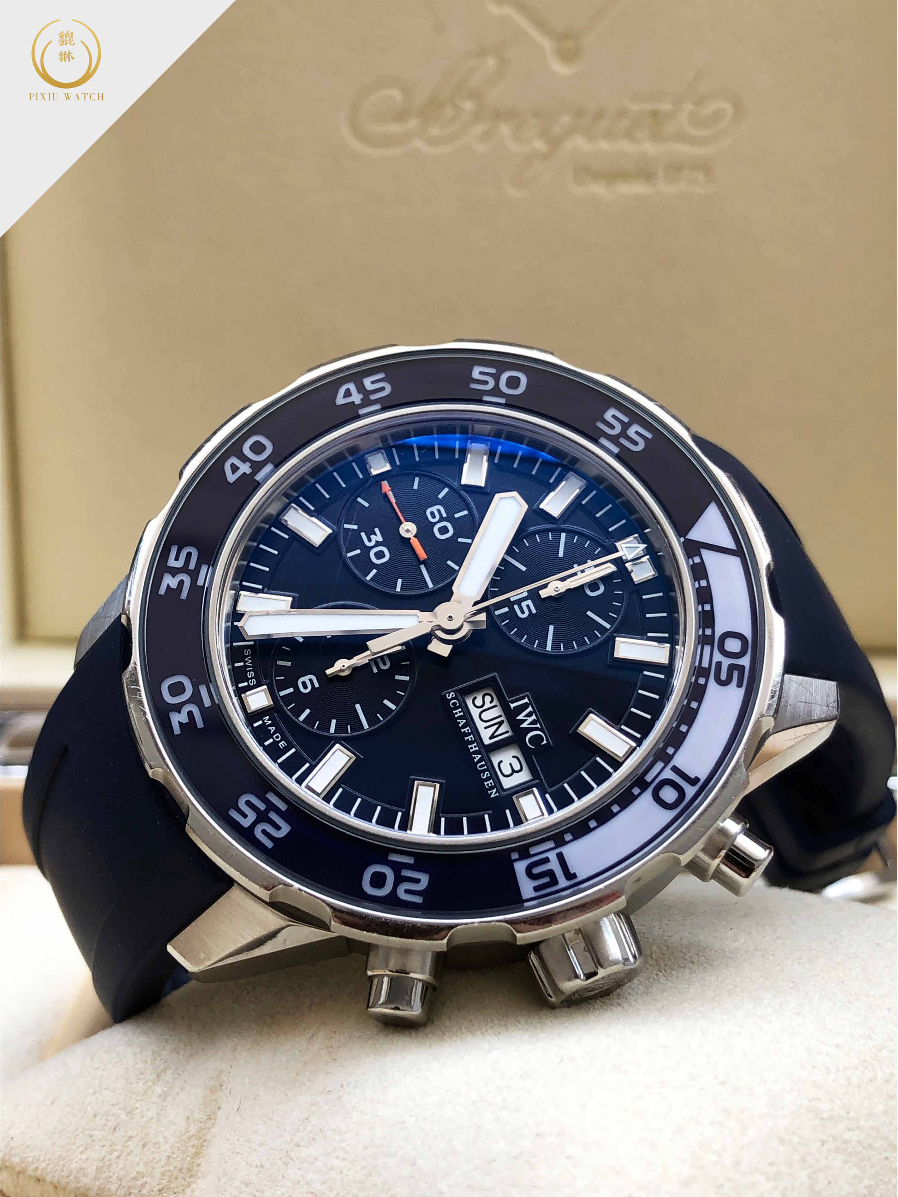 IWC Aquatimer Chronograph Blue Dial IW37671
