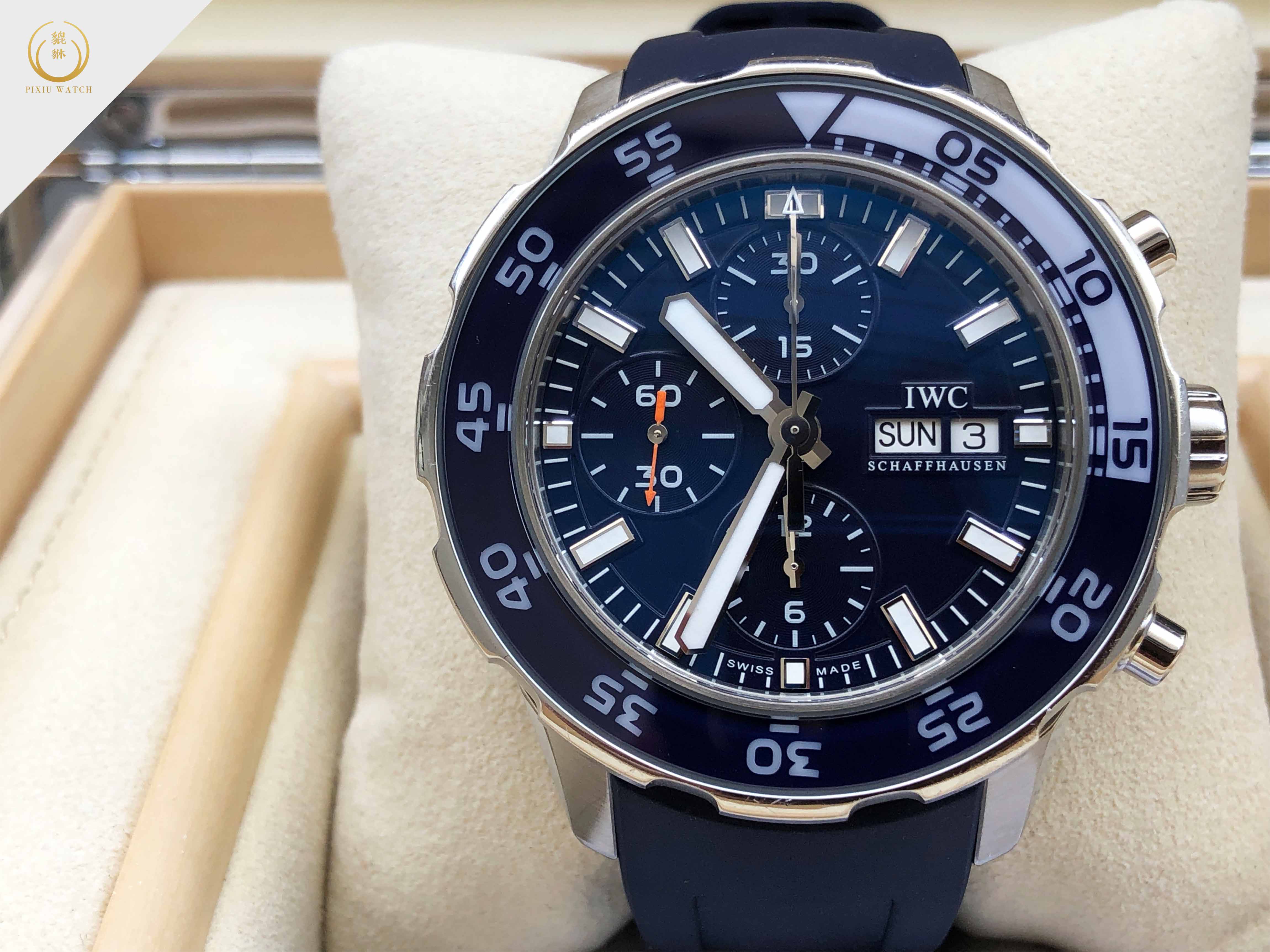IWC Aquatimer Chronograph Blue Dial IW37671