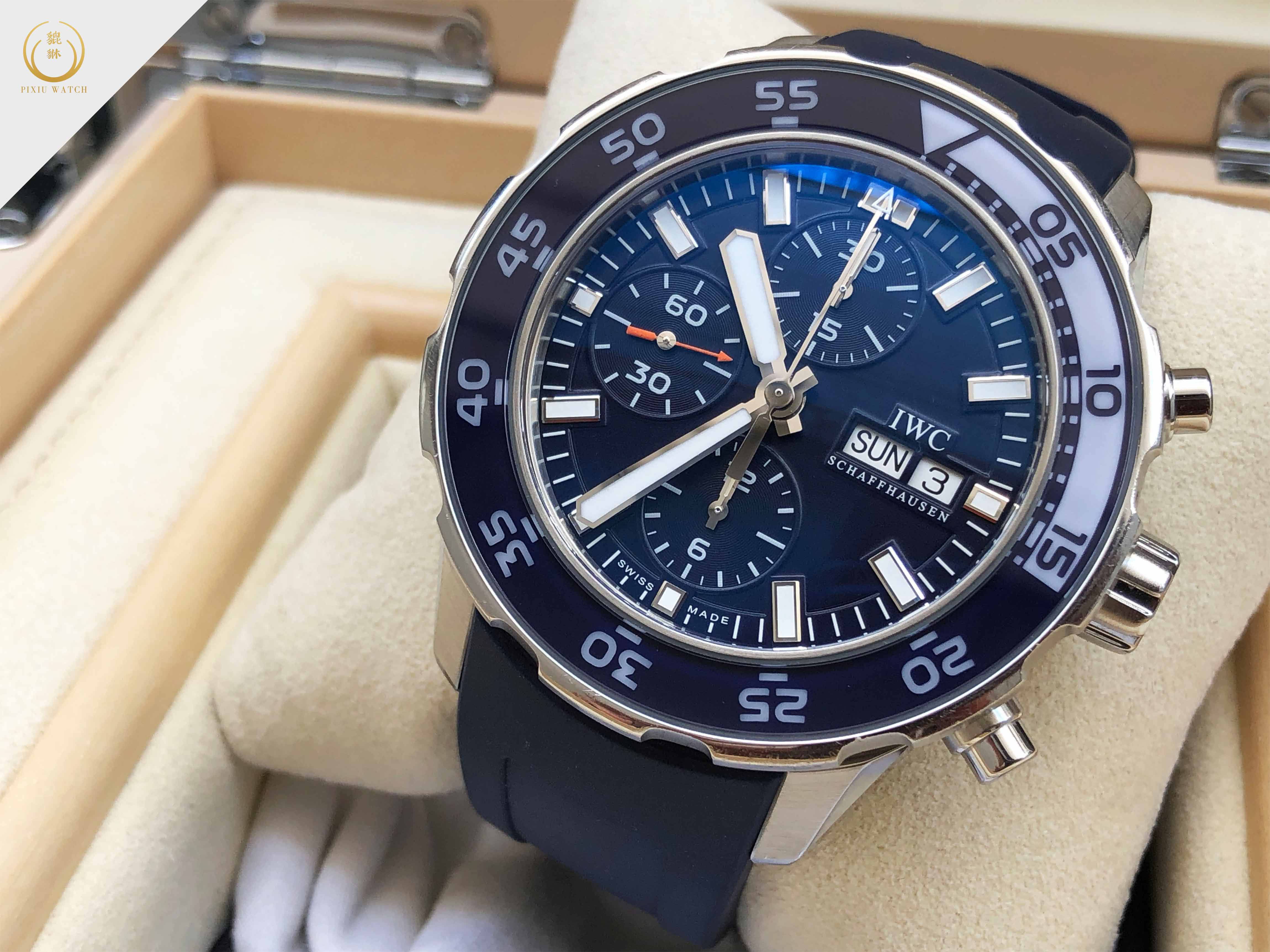 IWC Aquatimer Chronograph Blue Dial IW37671