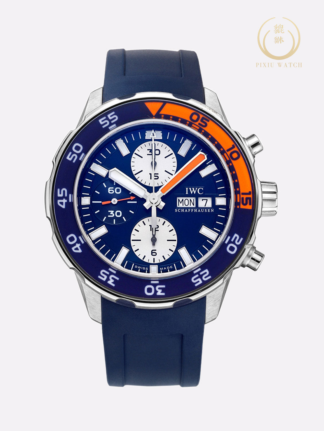 IWC Aquatimer Chronograph Blue Orange IW3767-04
