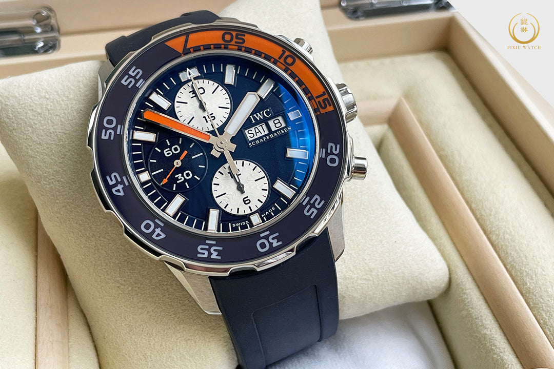 IWC Aquatimer Chronograph Blue Orange IW3767-04