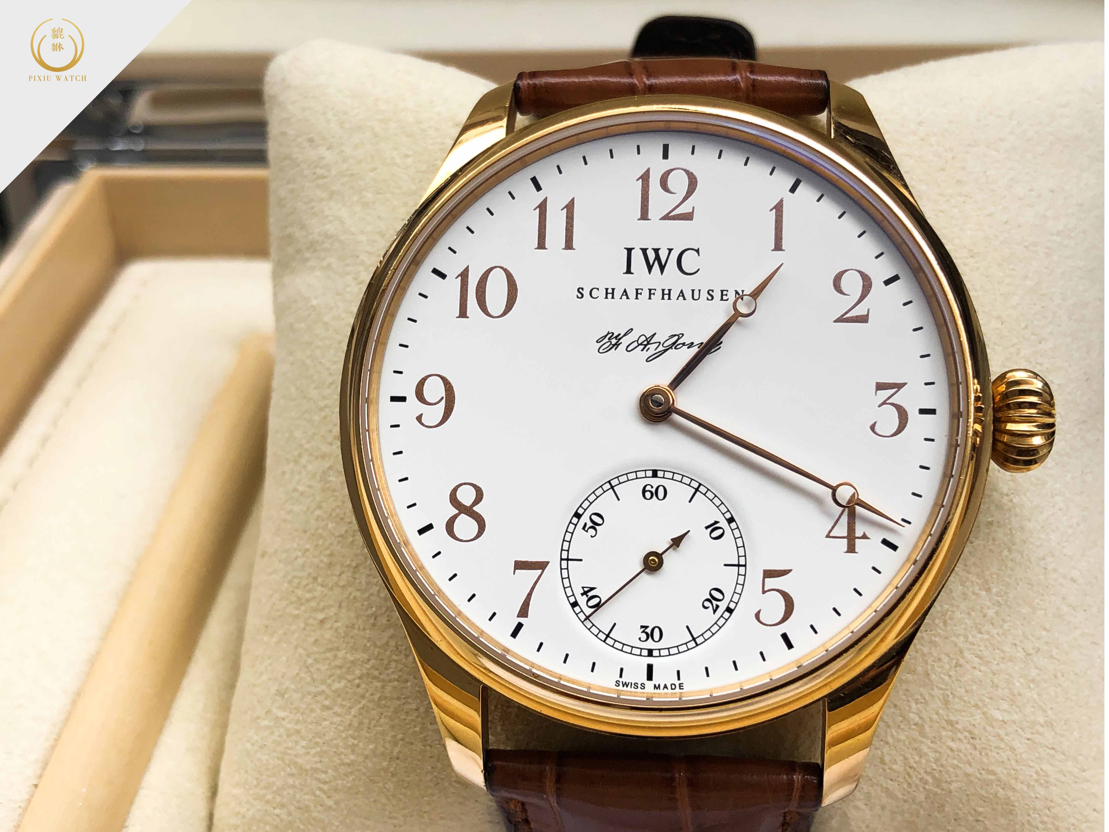IWC Portugieser F.A. Jones Pink Gold Limited Edition