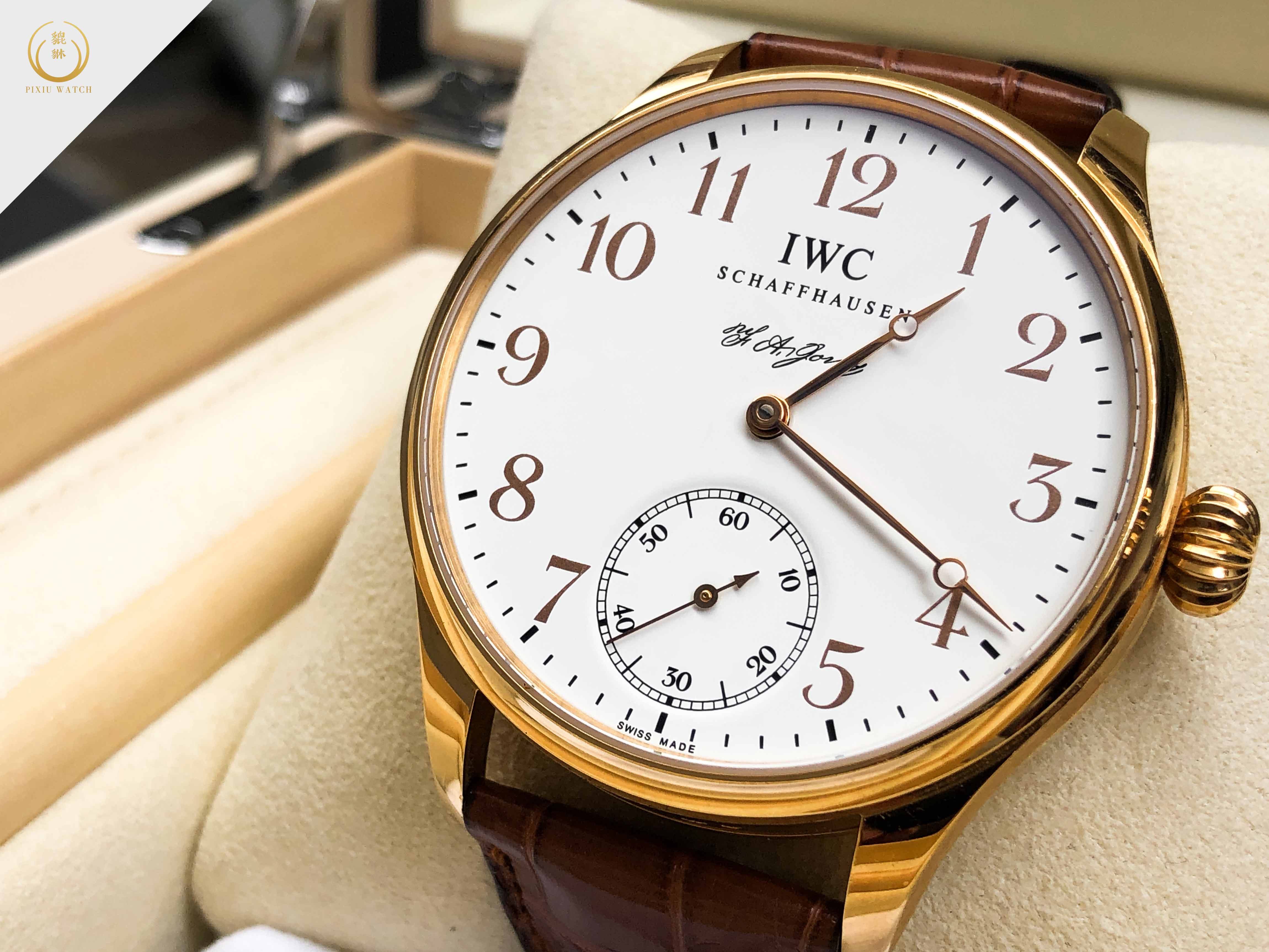 IWC Portugieser F.A. Jones Pink Gold Limited Edition