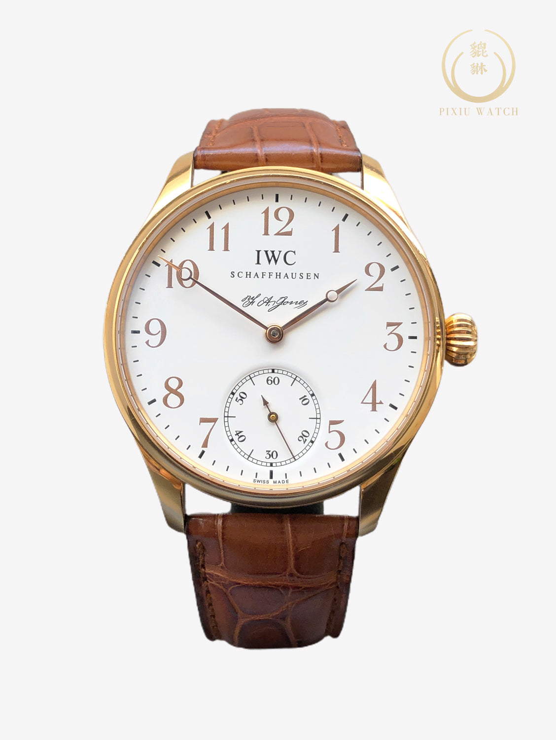 IWC Portugieser F.A. Jones Pink Gold Limited Edition