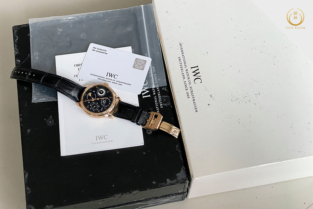 IWC Portuguese Perpetual Calendar Rose Gold IW502103