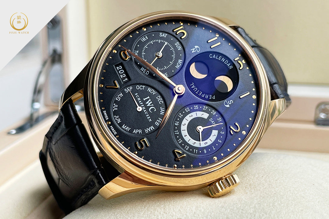 IWC Portuguese Perpetual Calendar Rose Gold IW502103