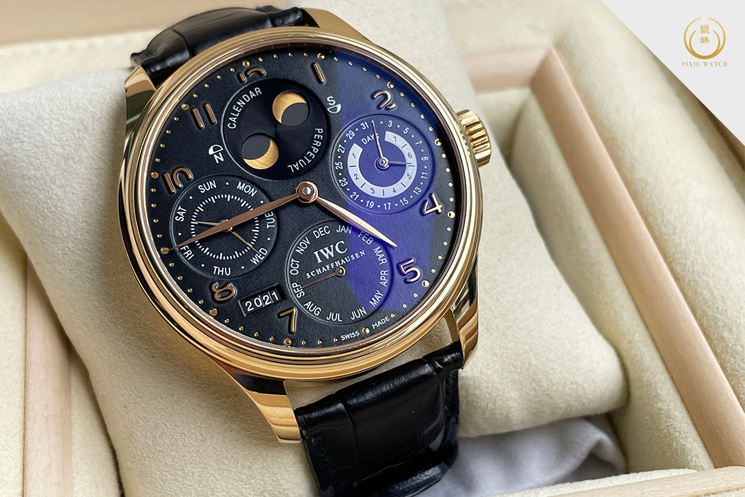 IWC Portuguese Perpetual Calendar Rose Gold IW502103