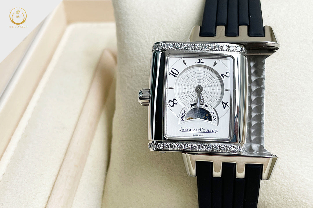 Jaeger-LeCoultre Reverso Granstort Duo Night and Day Diamond
