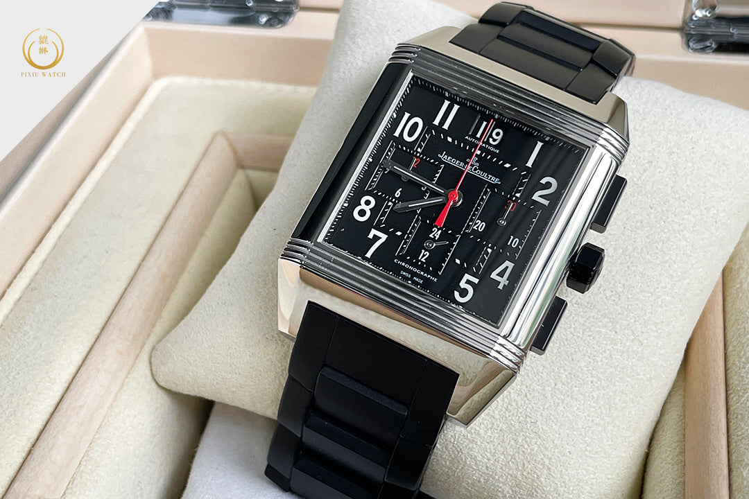 Jaeger-LeCoultre Reverso Squadra Chronograph GMT Black