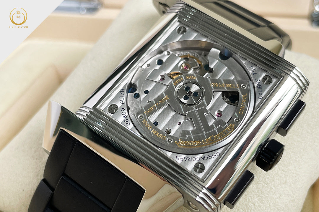 Jaeger-LeCoultre Reverso Squadra Chronograph GMT Black